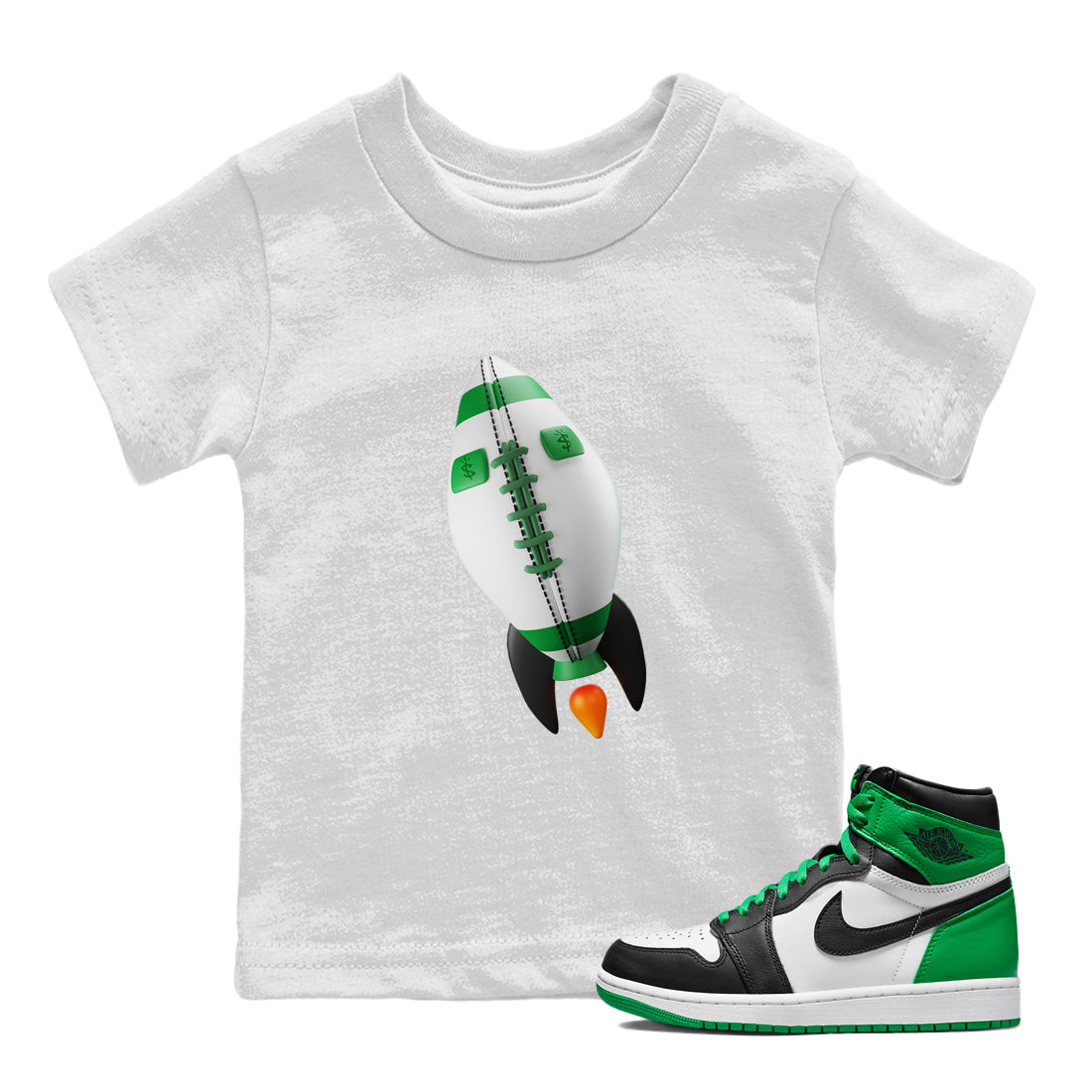 Rugby Rocket Kids Tops - Air Jordan 1 Celtics