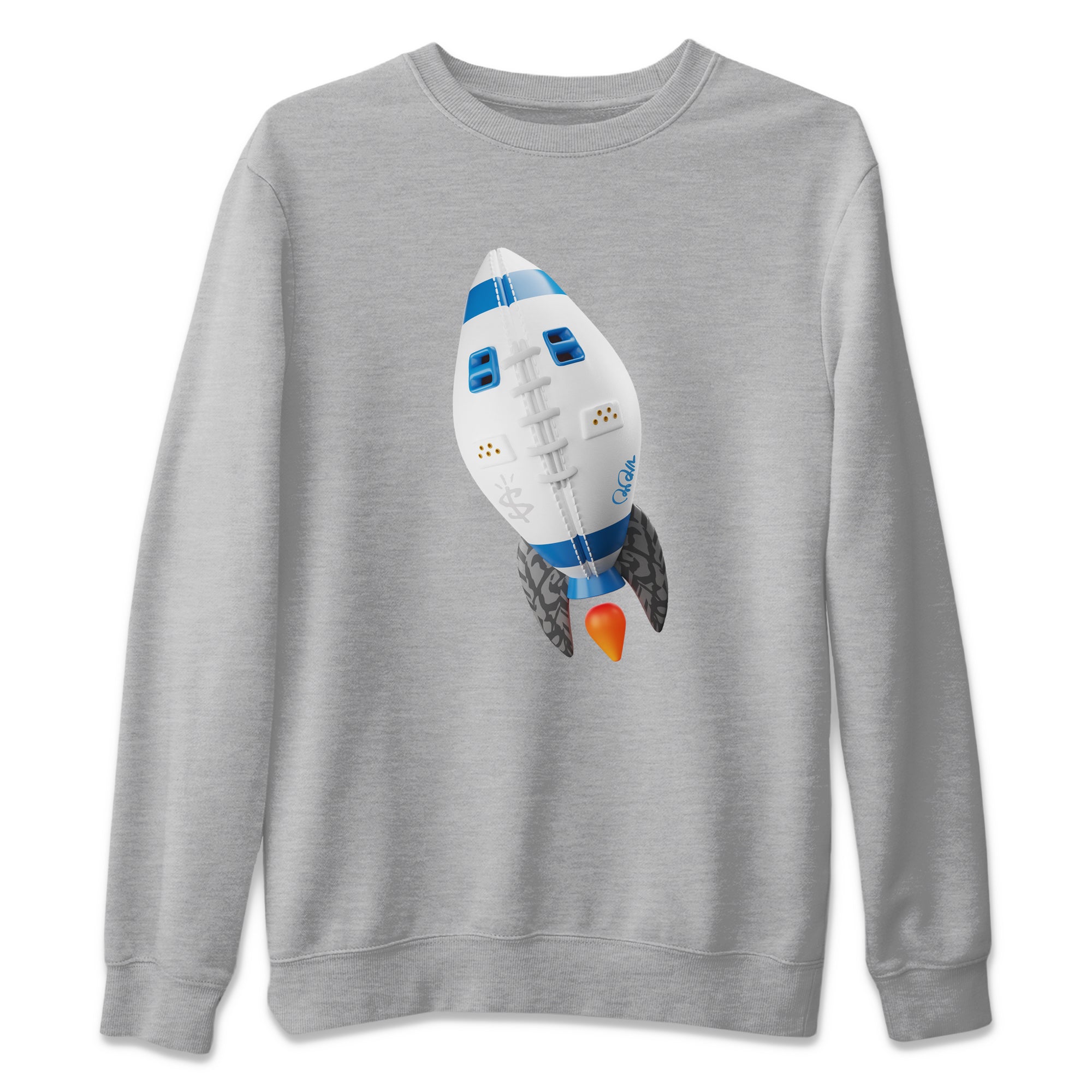 Rugby Rocket Unisex Tops - Air Jordan 3 Wizards