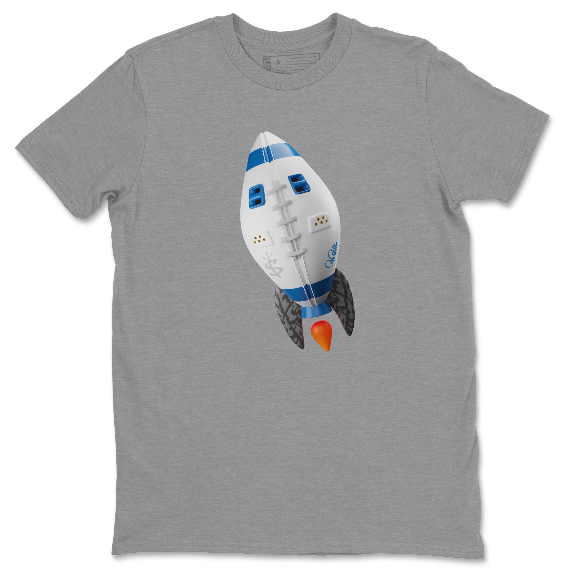 Rugby Rocket Unisex Tops - Air Jordan 3 Wizards