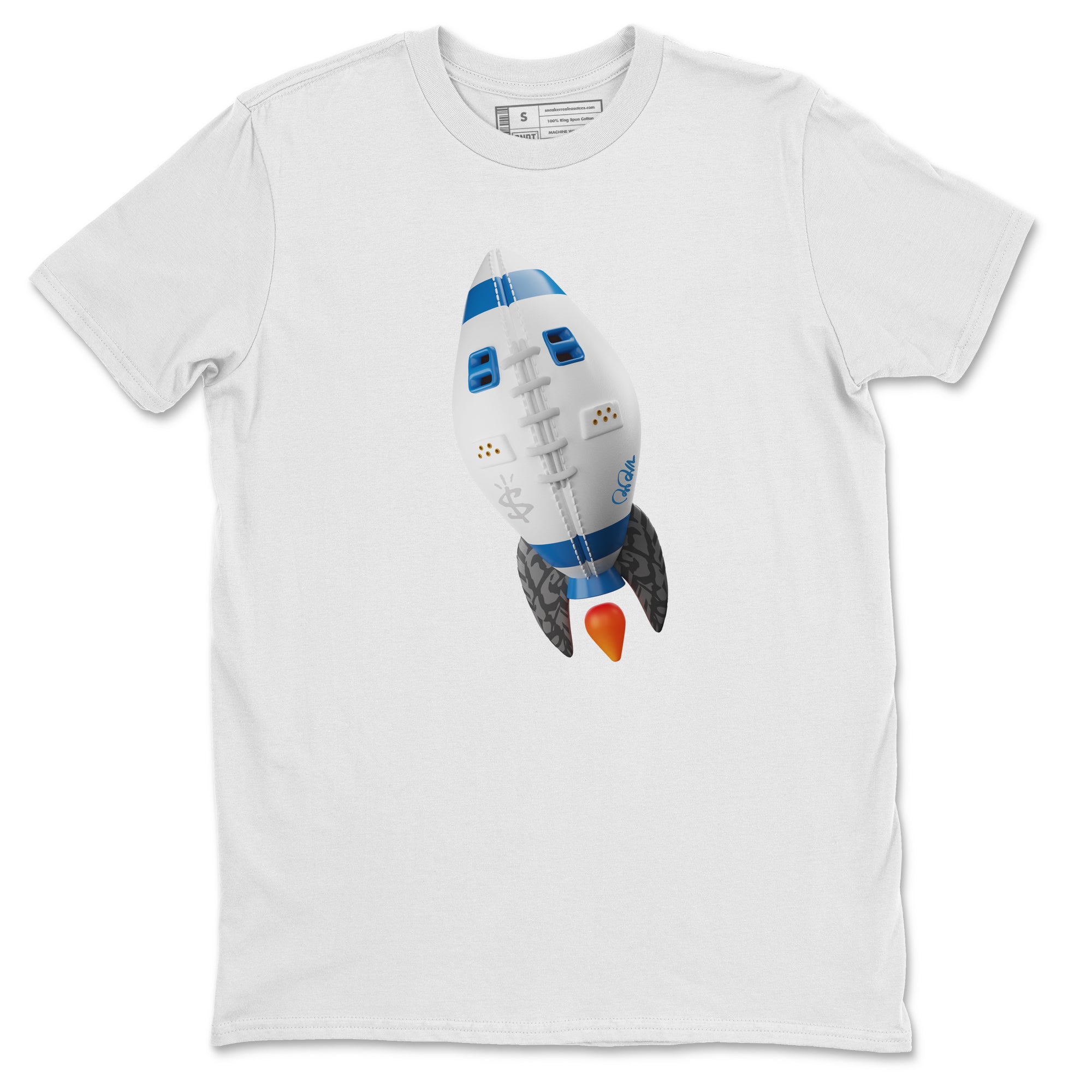 Rugby Rocket Unisex Tops - Air Jordan 3 Wizards