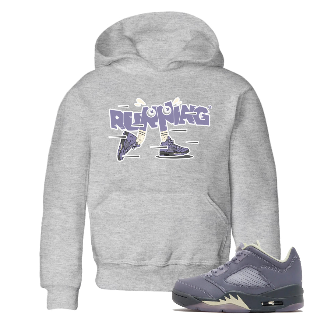 Running Shoes Kids Tops - Air Jordan 5 Indigo Haze