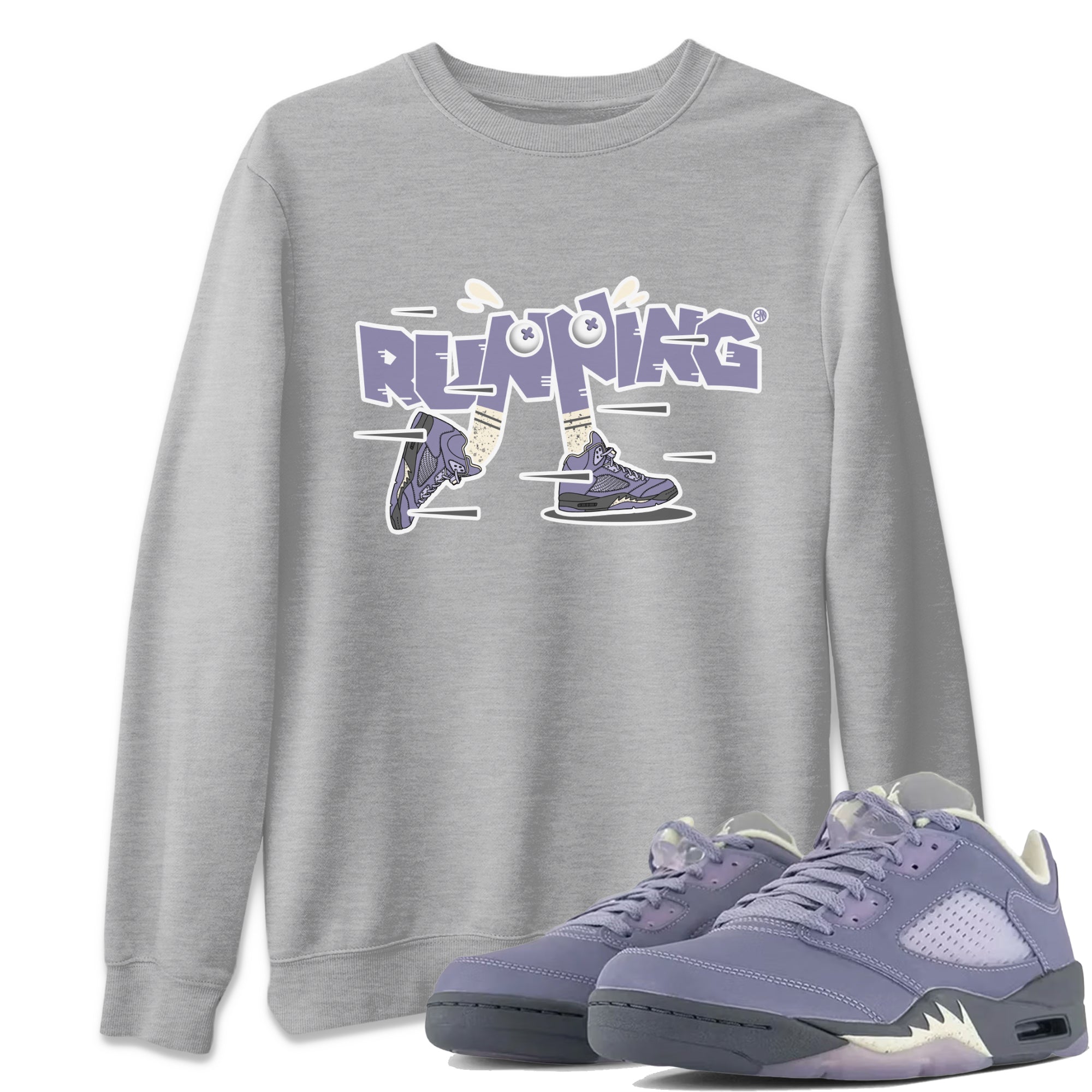 Running Shoes Unisex Tops - Air Jordan 5 Indigo Haze