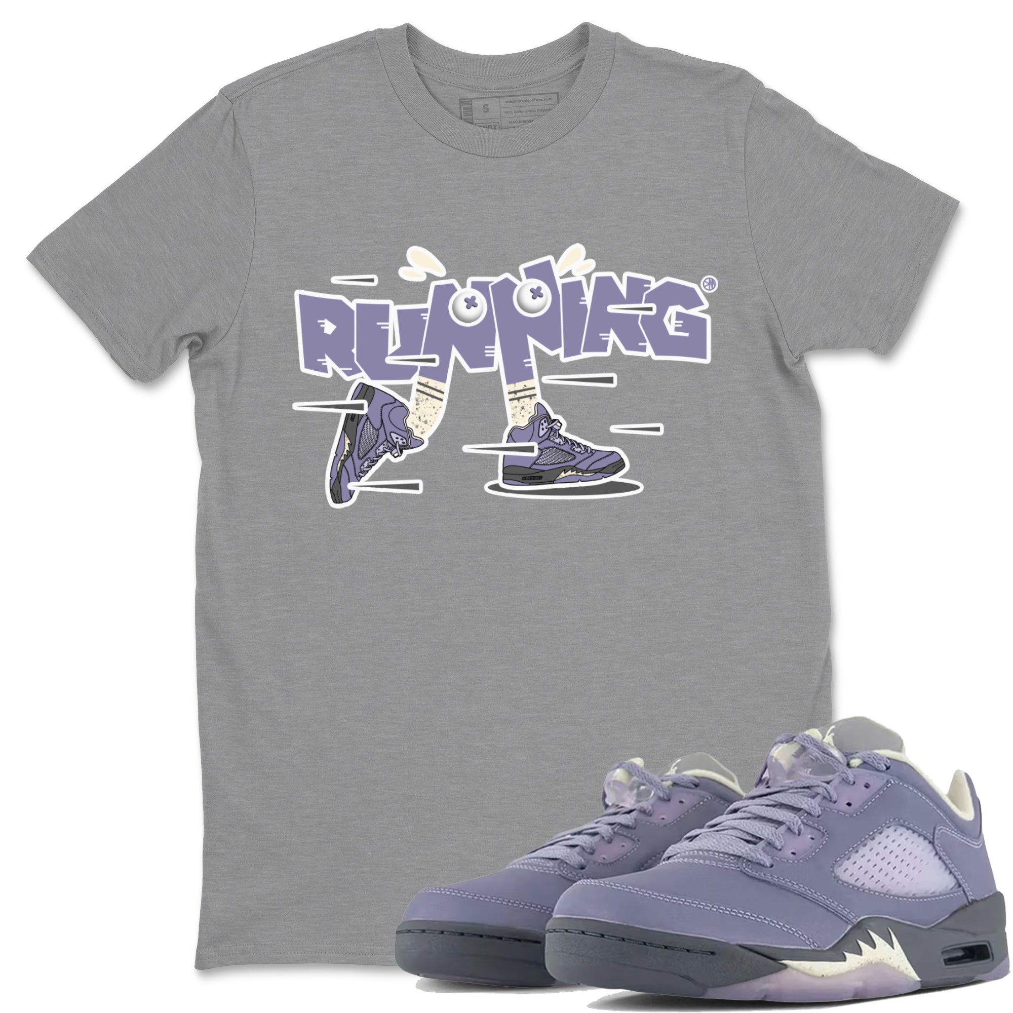 Running Shoes Unisex Tops - Air Jordan 5 Indigo Haze