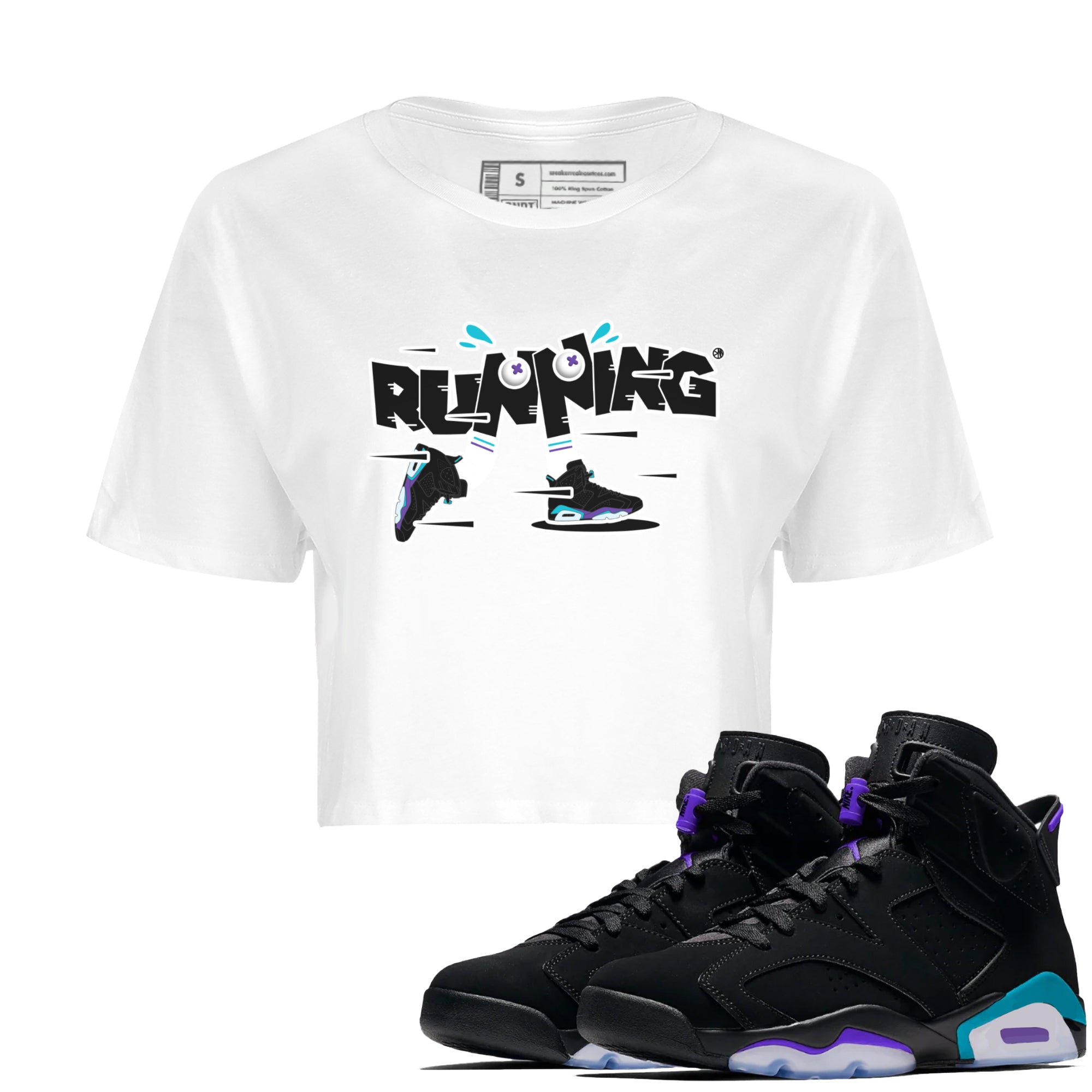 Running Shoes Women's Tops - Air Jordan 6 Aqua