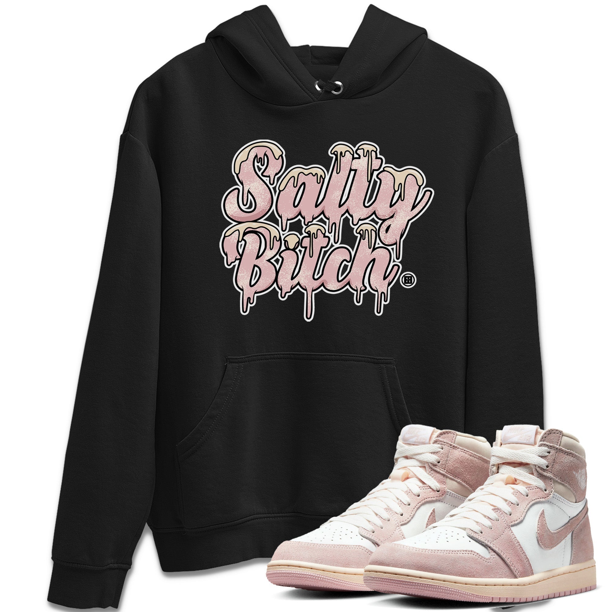 Salty Bitch Unisex Tops - Air Jordan 1 Washed Pink