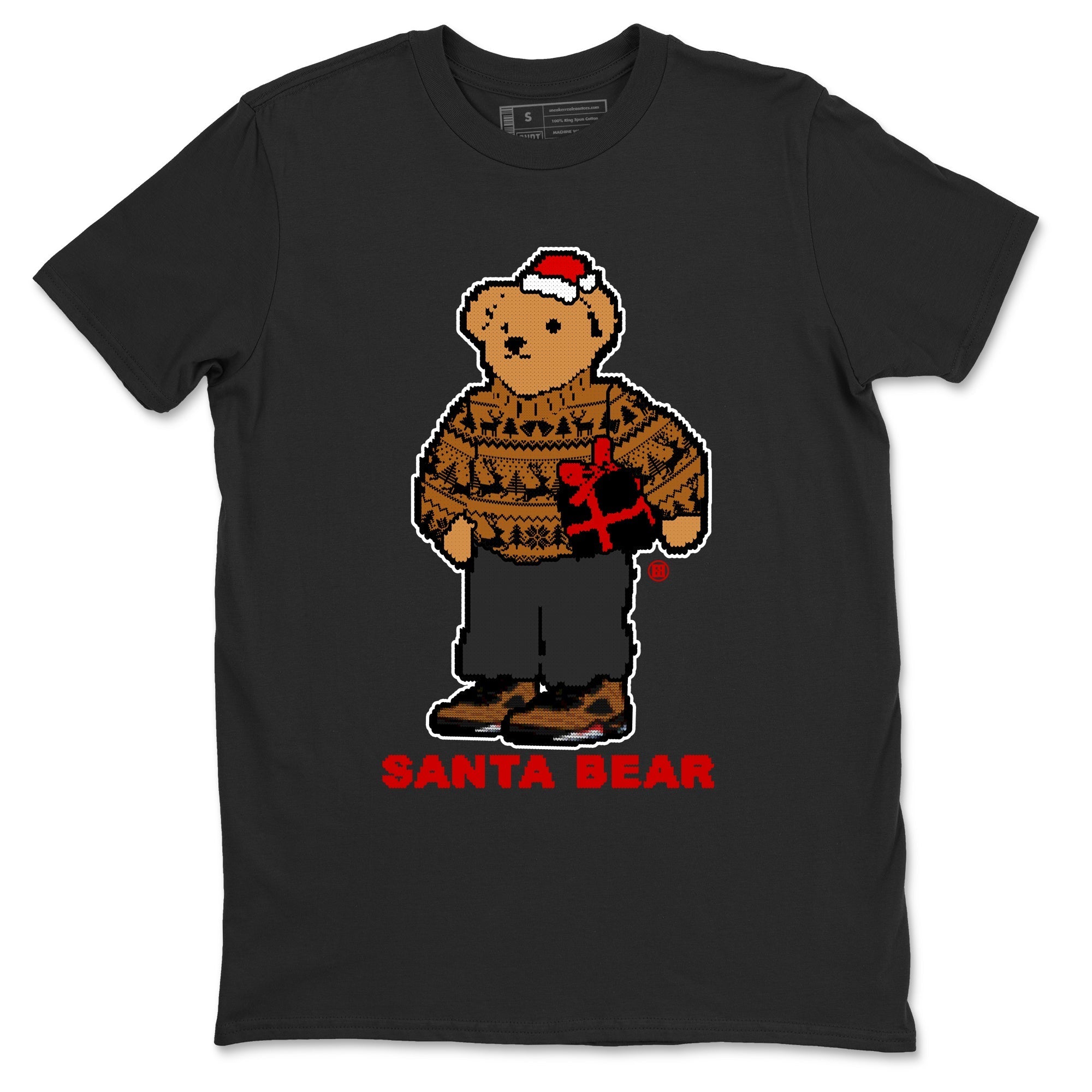 Santa Bear snkmatch Tees - Air Jordan 5 Archaeo Brown