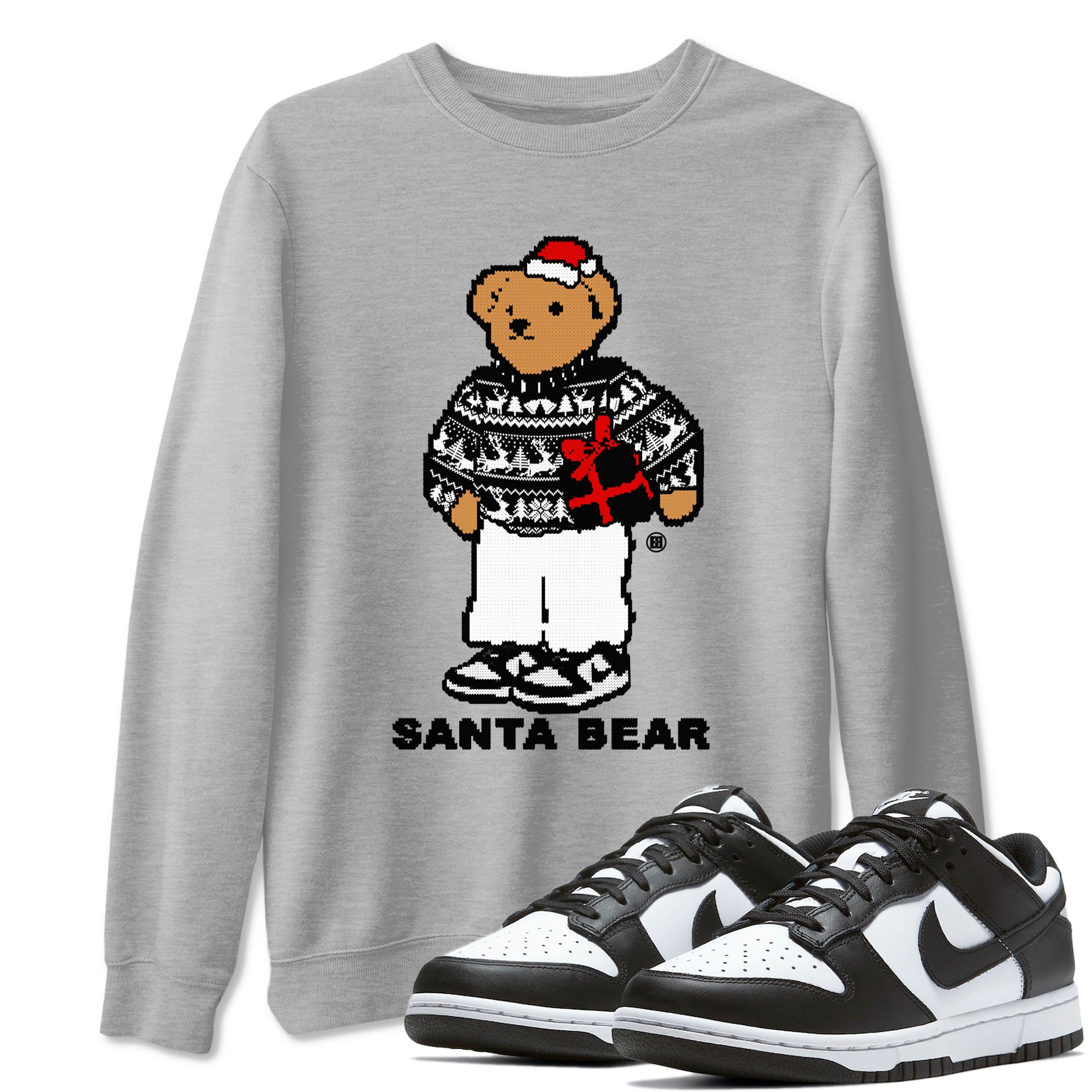 Santa Bear snkmatch Tees - Dunk Panda