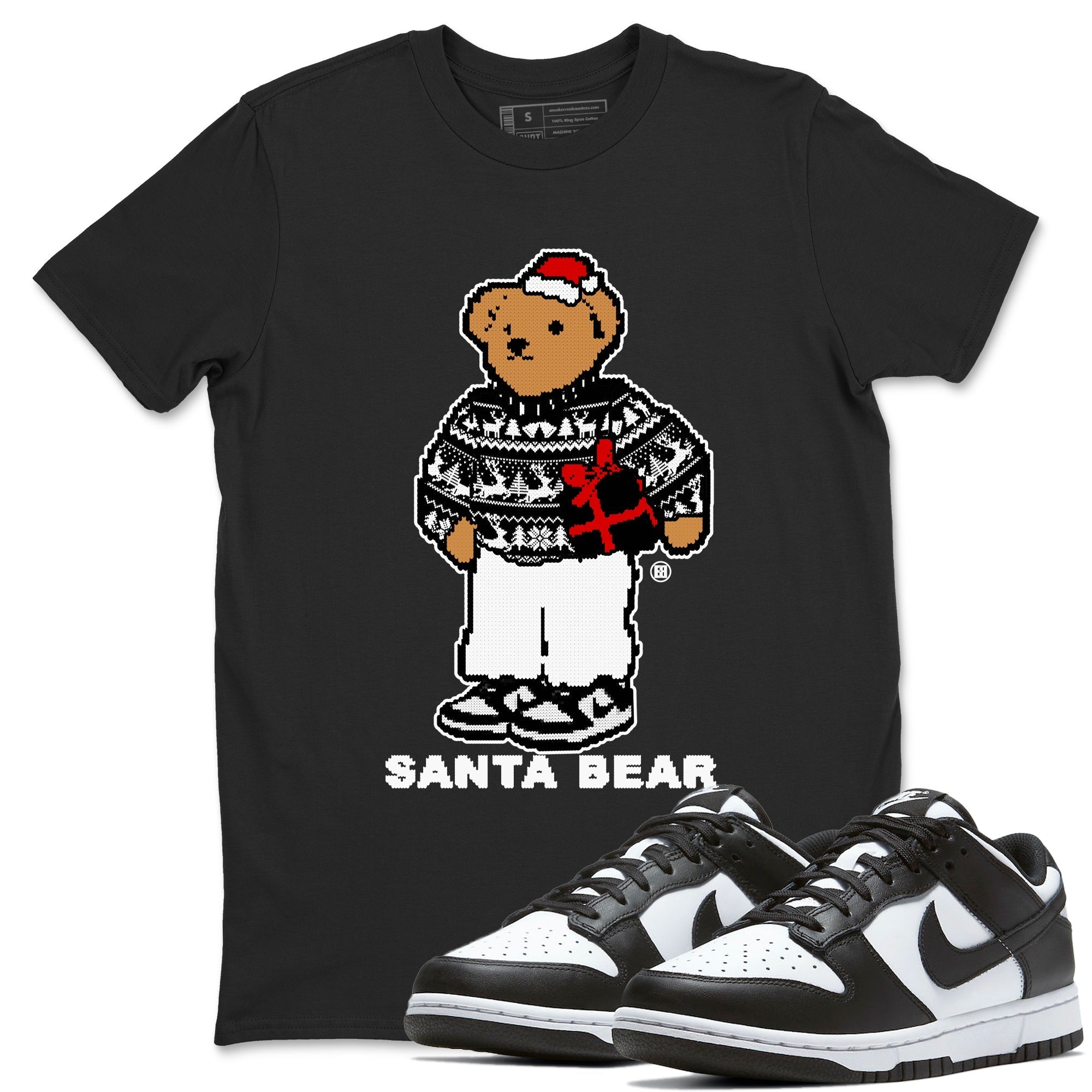 Santa Bear snkmatch Tees - Dunk Panda