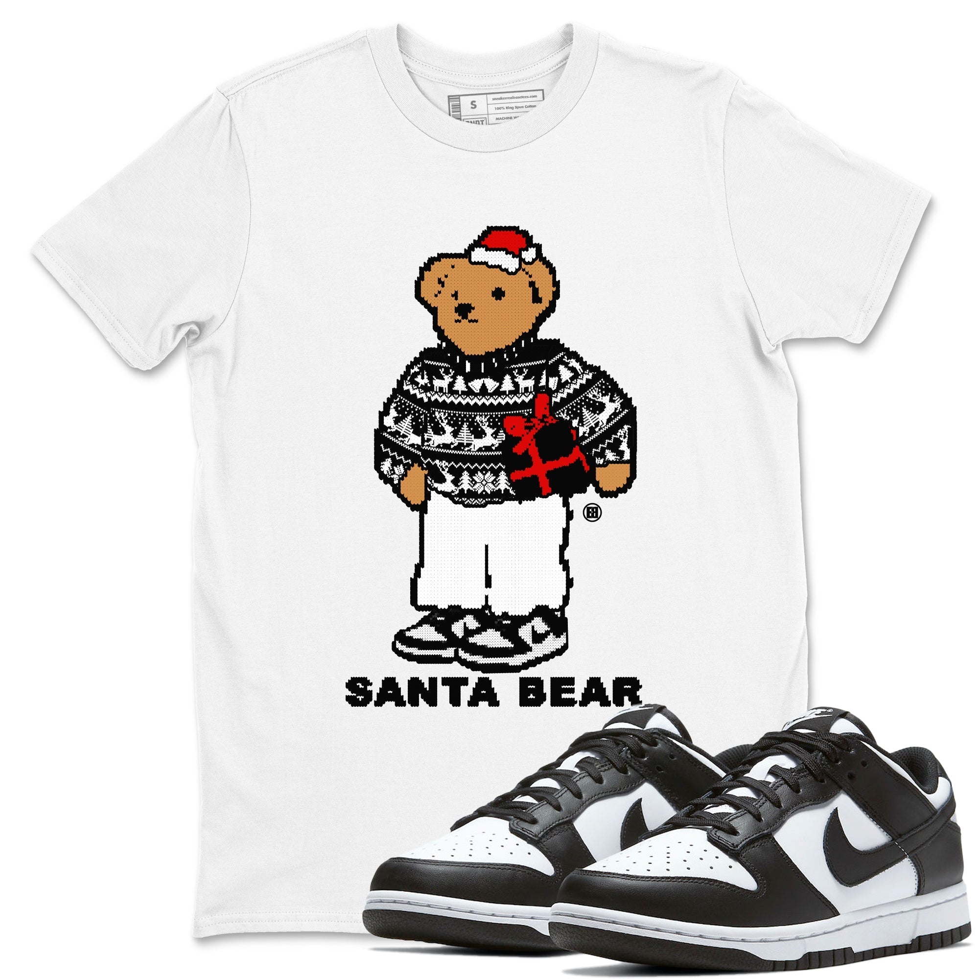 Santa Bear snkmatch Tees - Dunk Panda