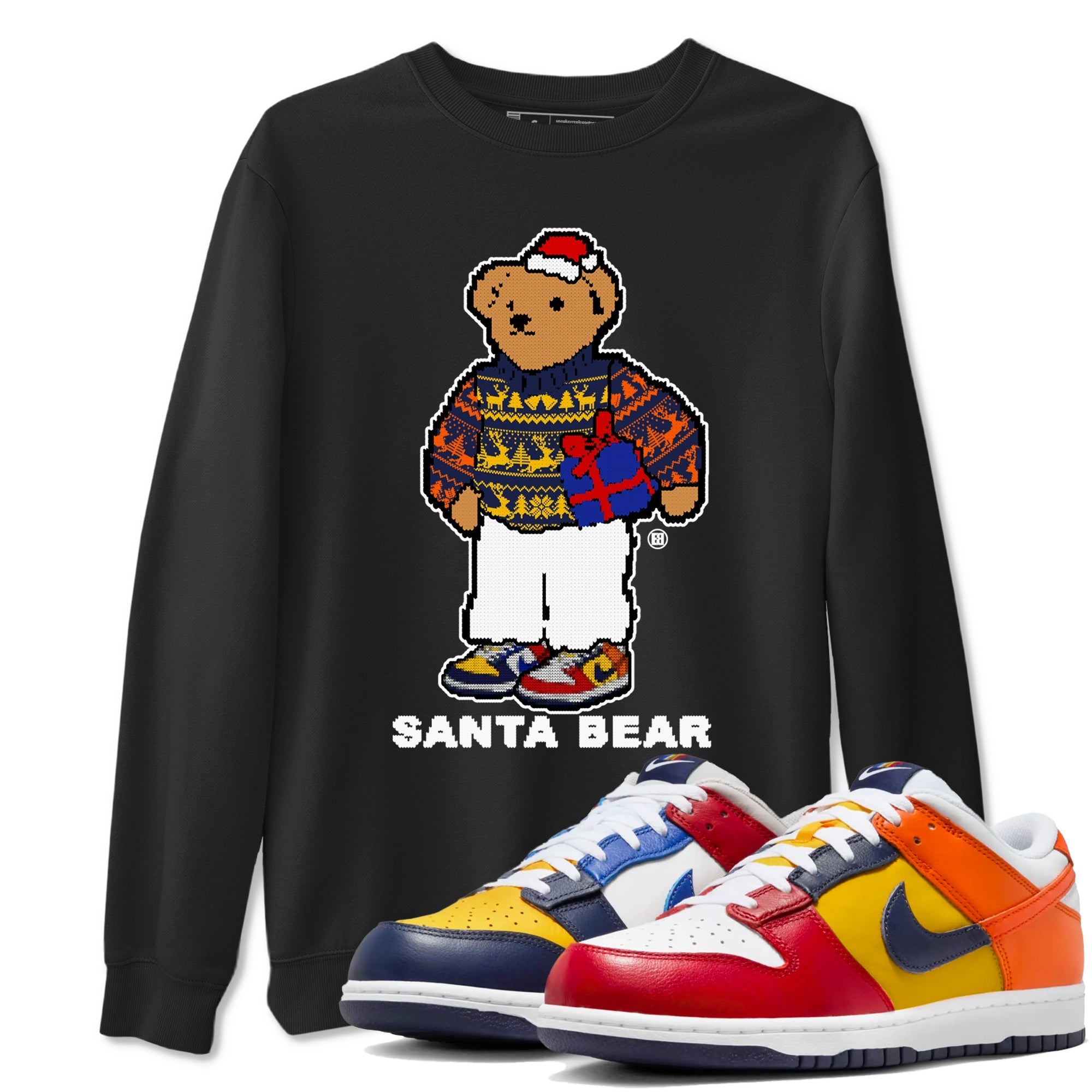 Santa Bear snkmatch Tees - Dunk What The