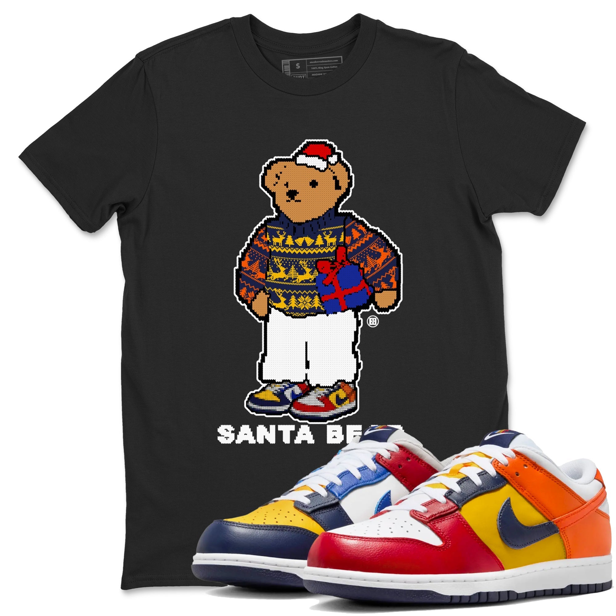 Santa Bear snkmatch Tees - Dunk What The