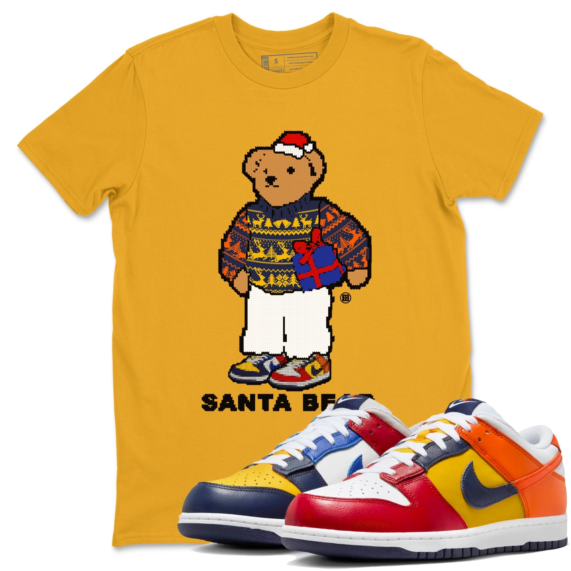 Santa Bear snkmatch Tees - Dunk What The