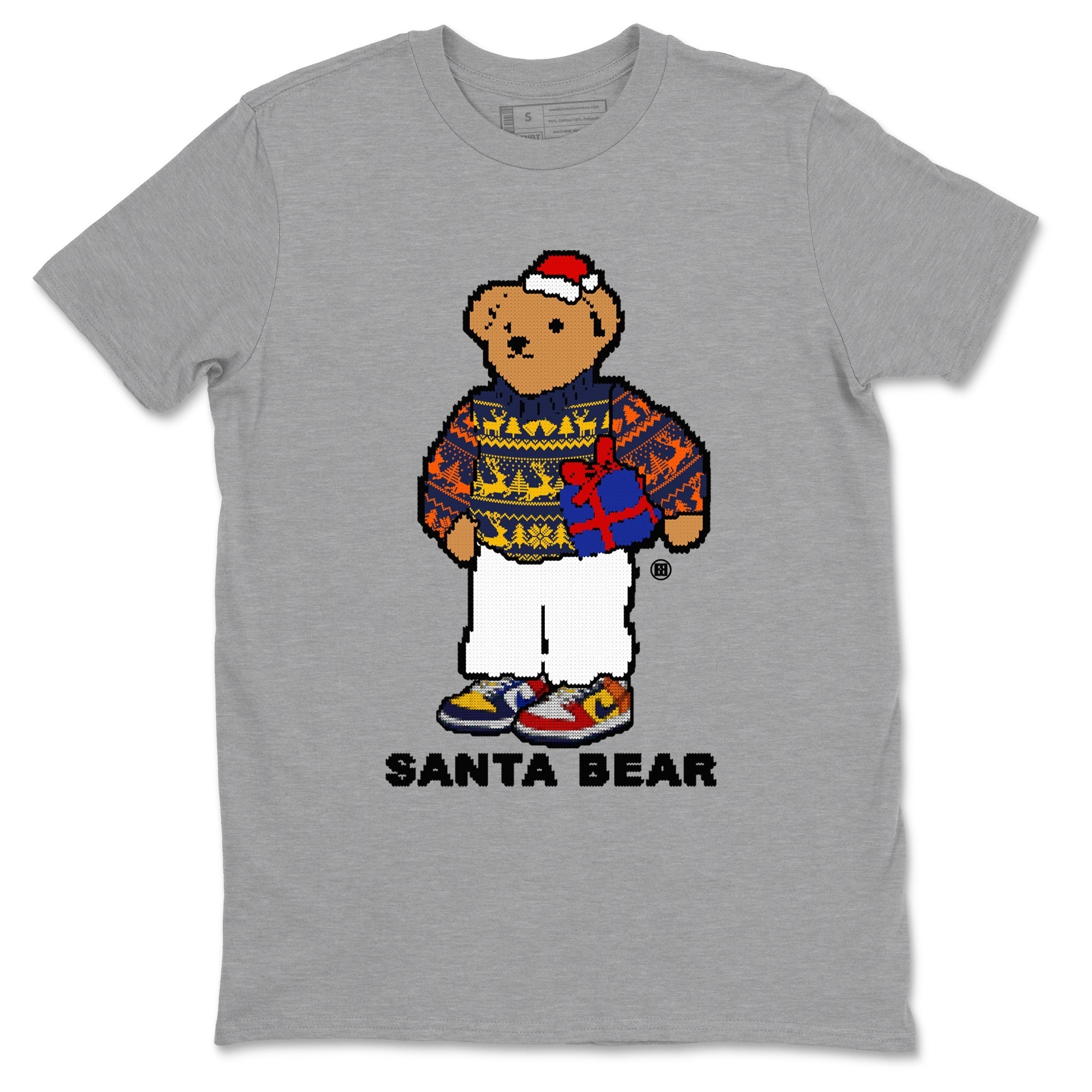 Santa Bear snkmatch Tees - Dunk What The
