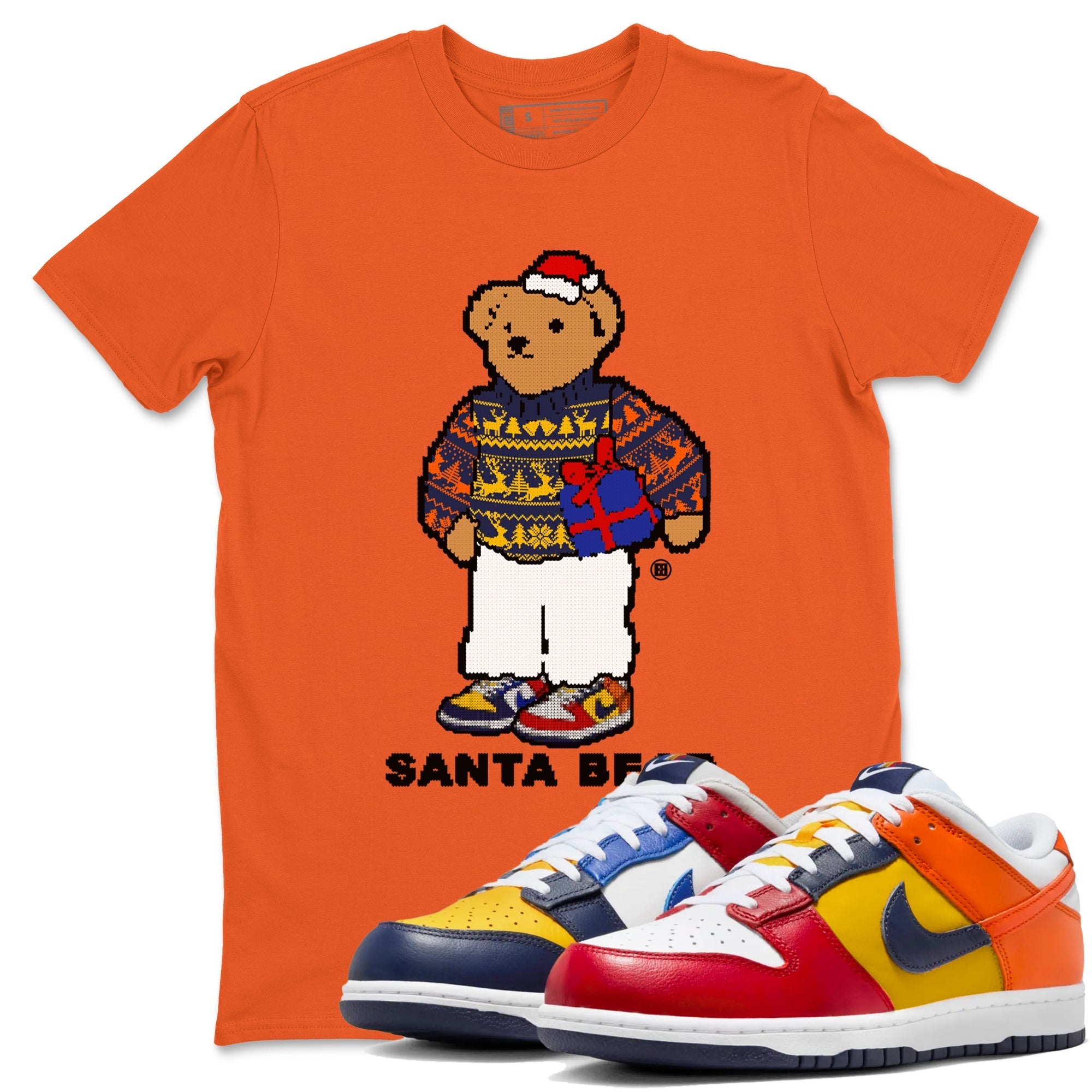 Santa Bear snkmatch Tees - Dunk What The