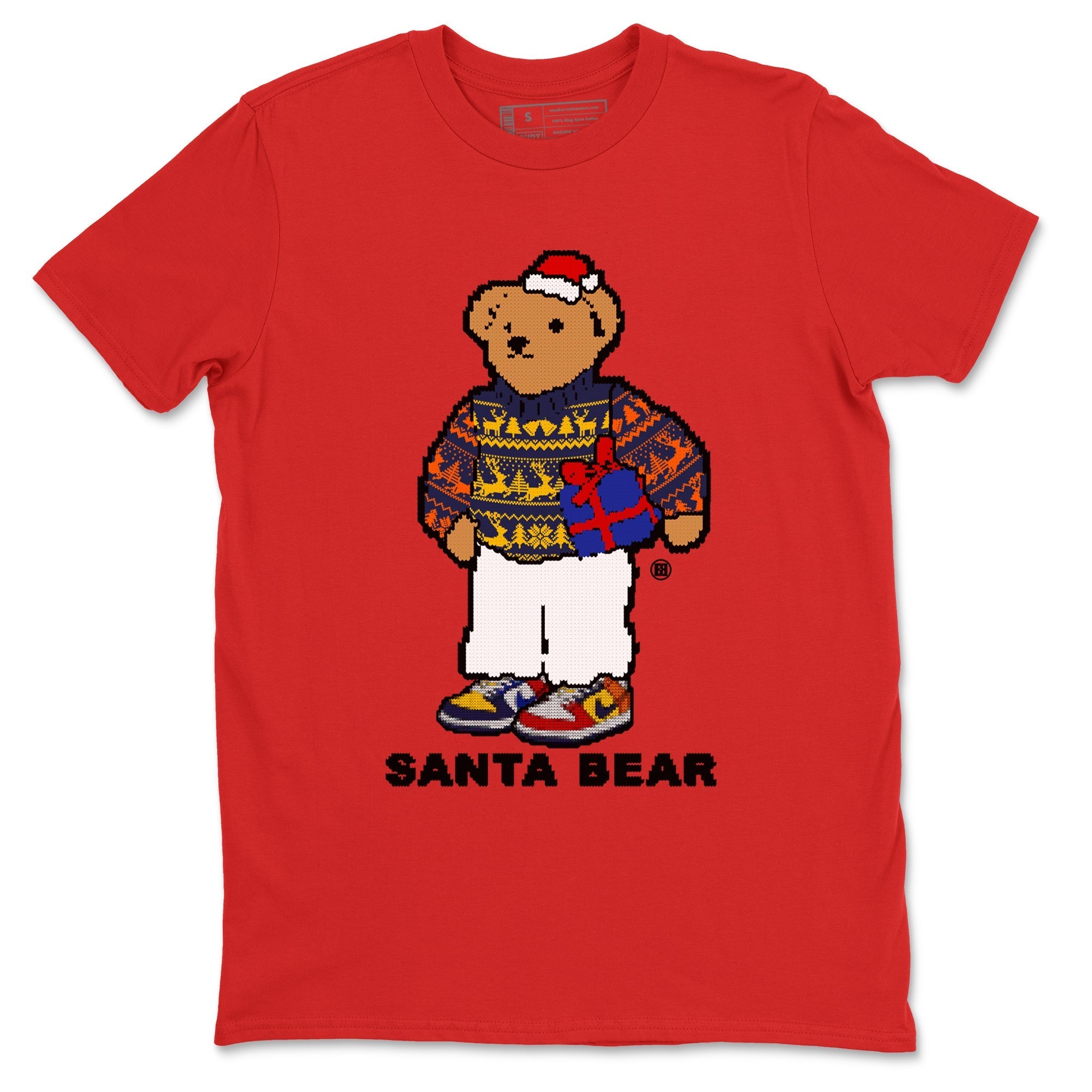 Santa Bear snkmatch Tees - Dunk What The