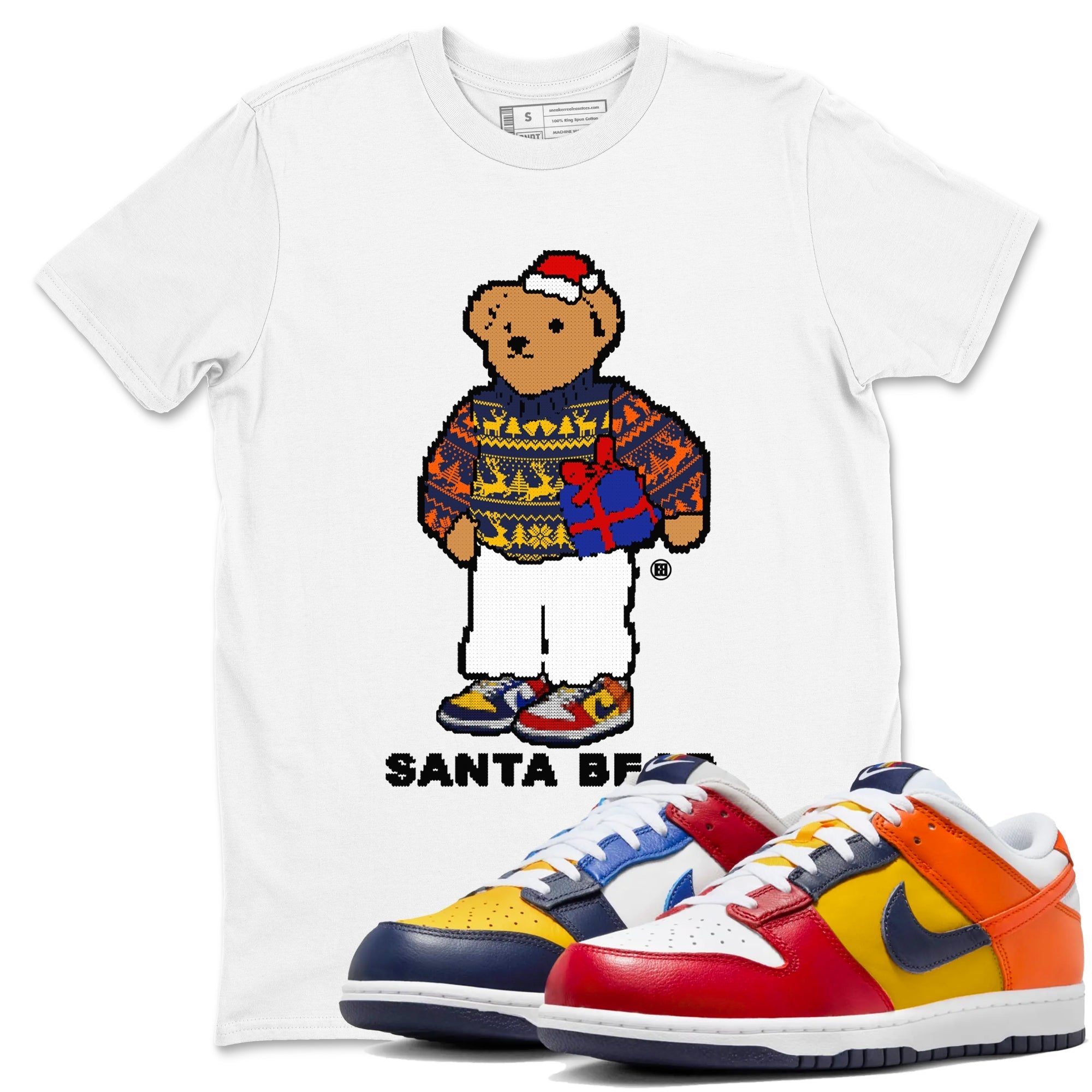 Santa Bear snkmatch Tees - Dunk What The