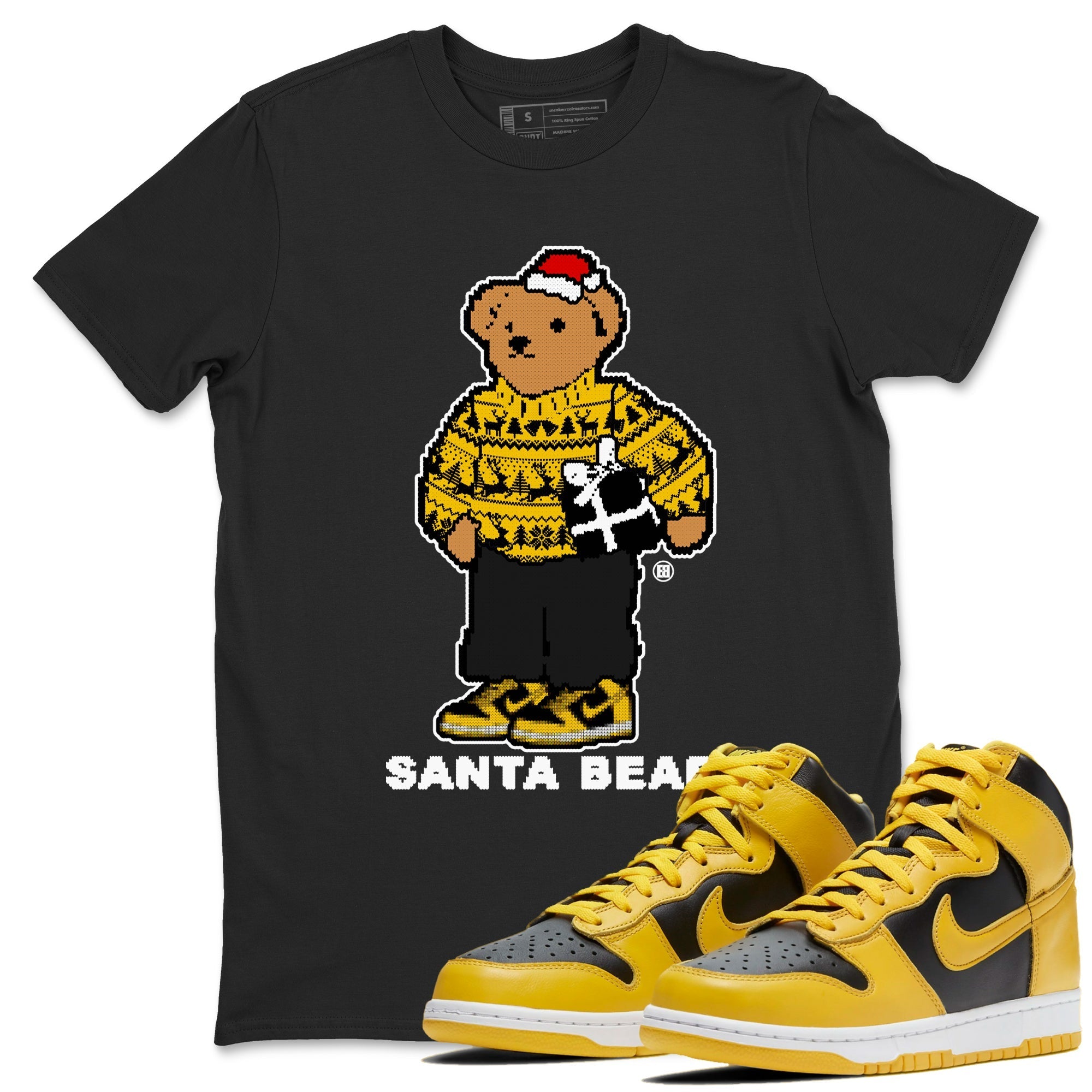 Santa Bear snkmatch Tees - Dunk Pollen