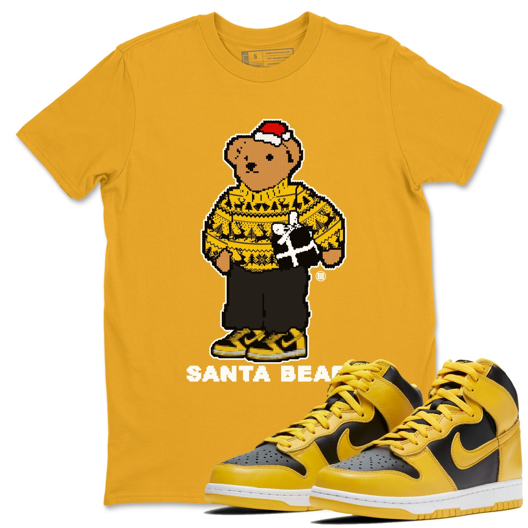 Santa Bear snkmatch Tees - Dunk Pollen