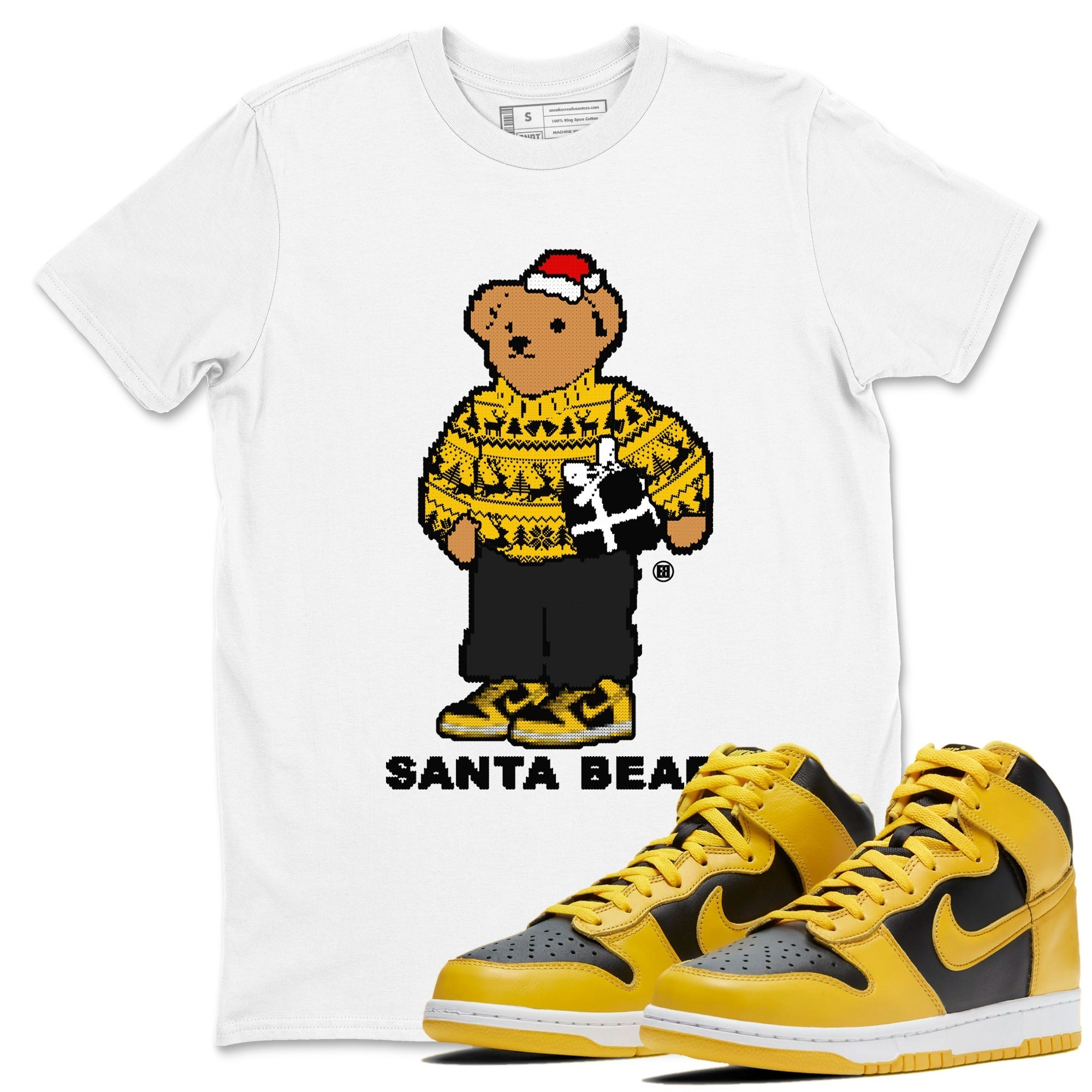 Santa Bear snkmatch Tees - Dunk Pollen