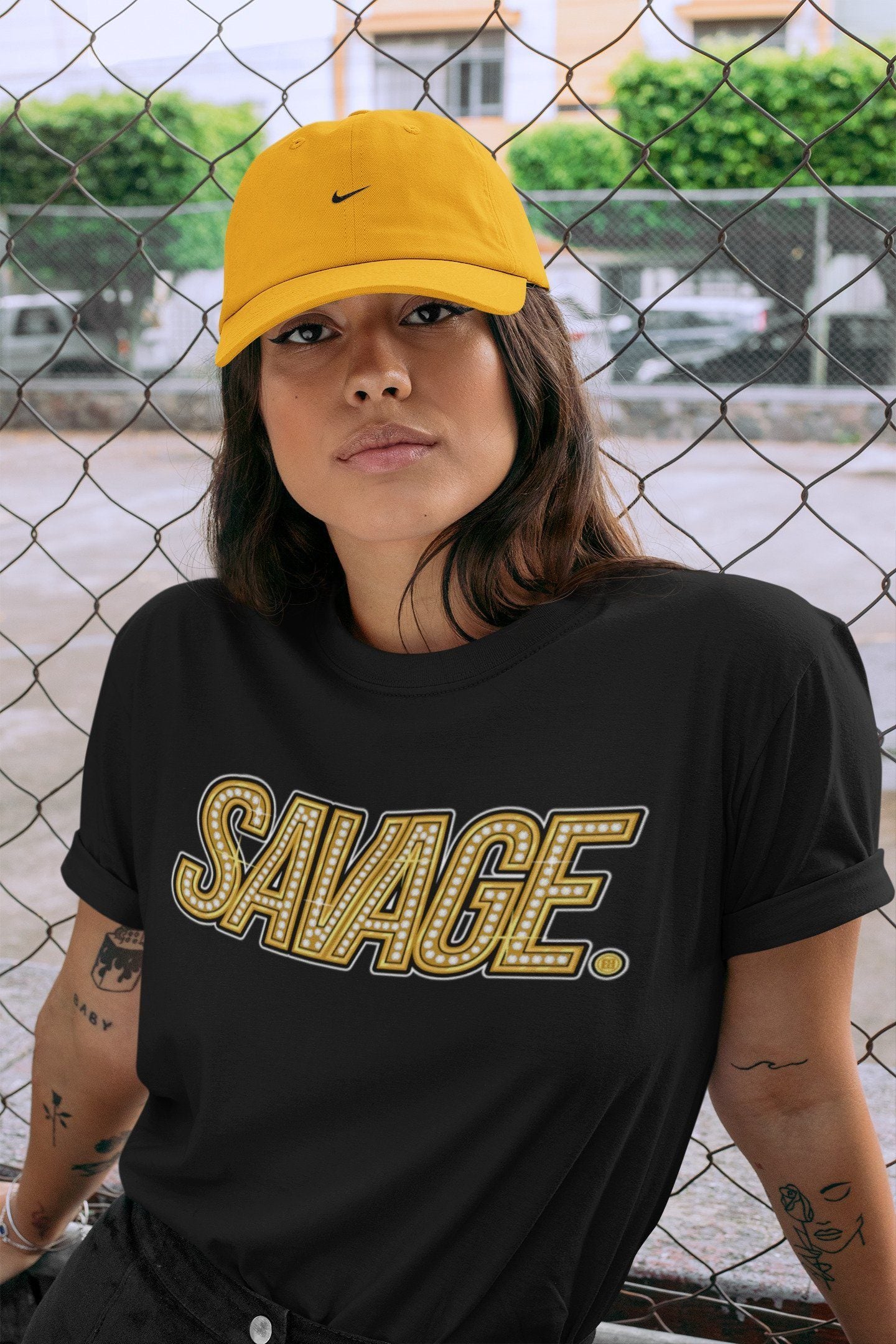 Savage Unisex Tops - Air Jordan 1 Pollen