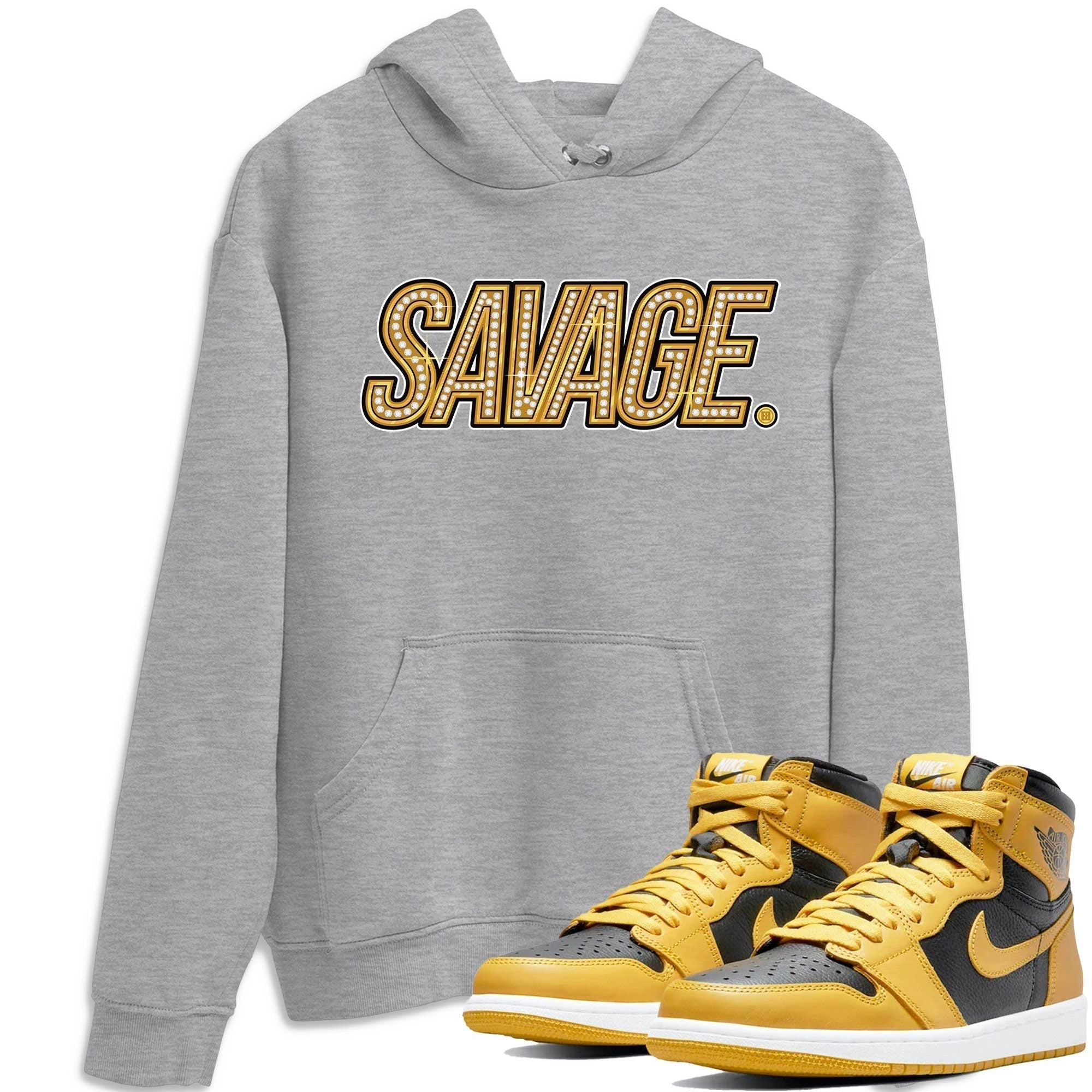 Savage Unisex Tops - Air Jordan 1 Pollen