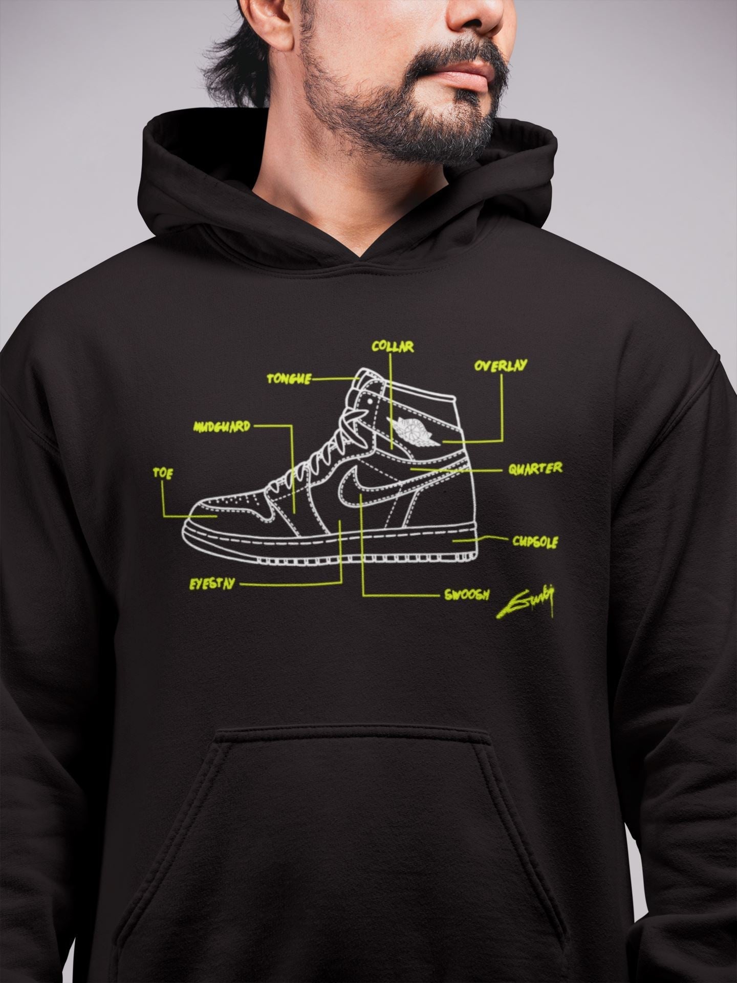 Schematic Unisex Tops - Air Jordan 1 Visionaire