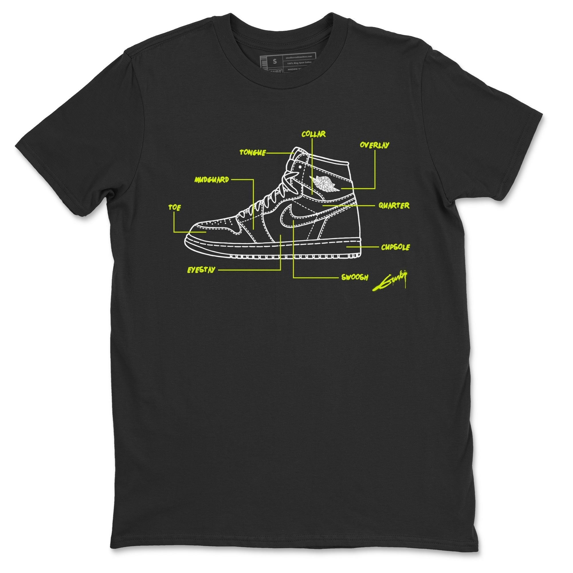 Schematic Unisex Tops - Air Jordan 1 Visionaire