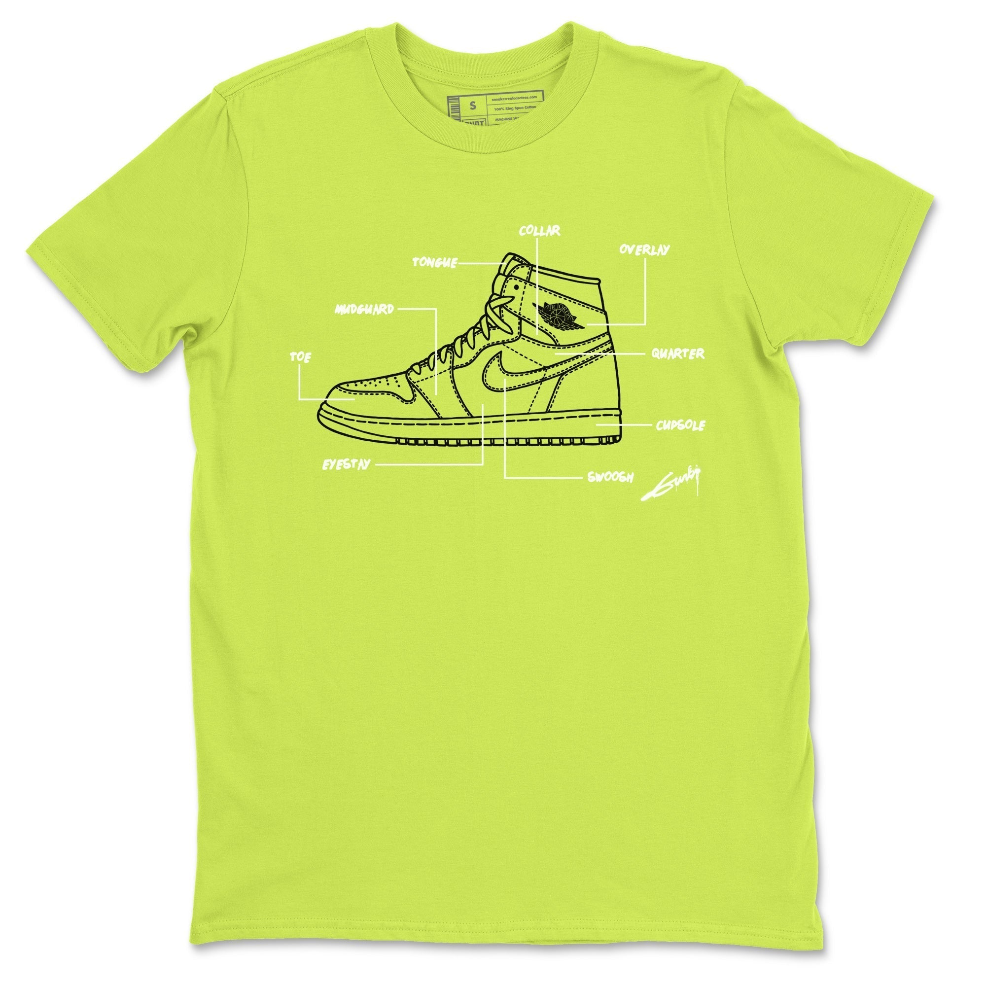 Schematic Unisex Tops - Air Jordan 1 Visionaire