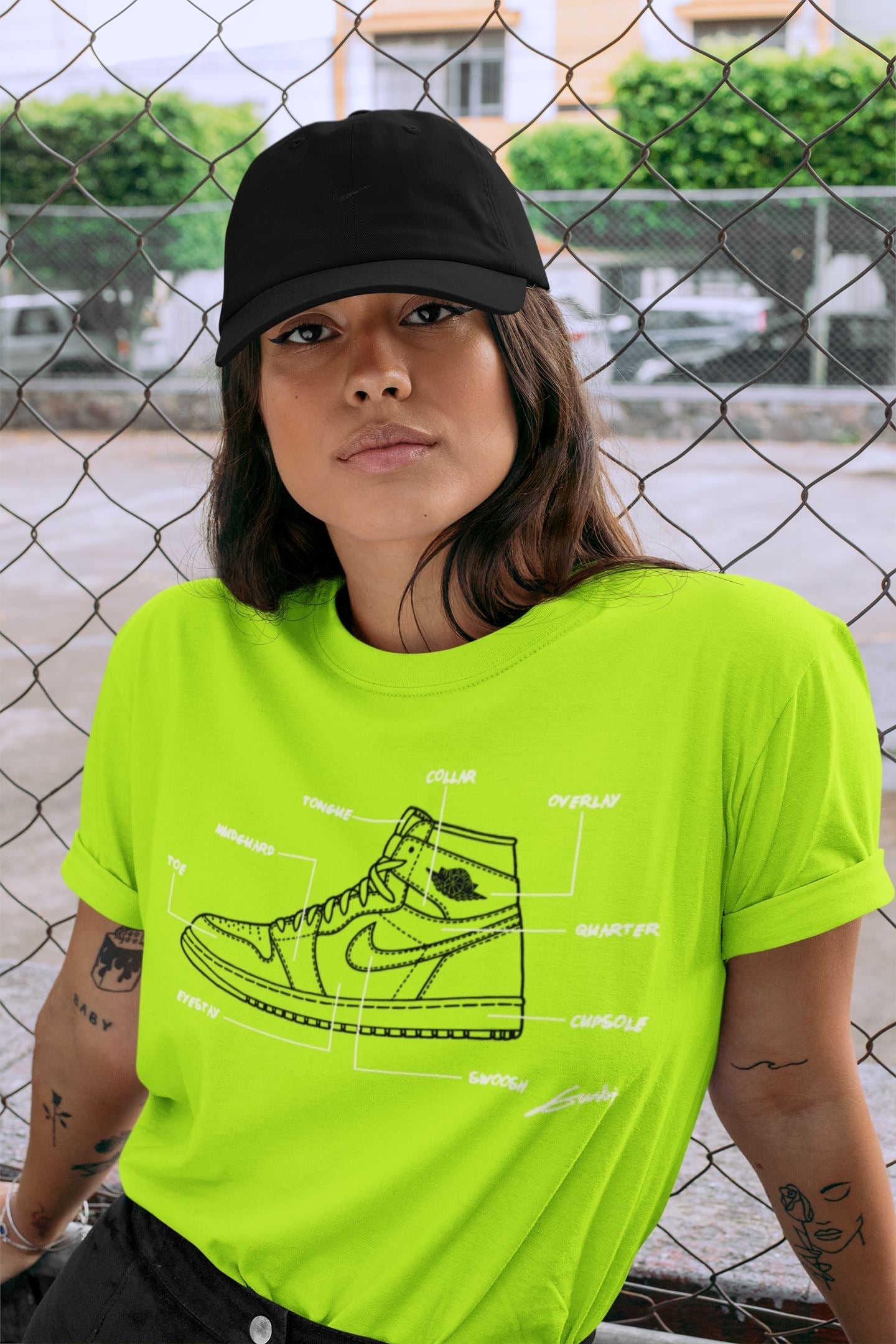 Schematic Unisex Tops - Air Jordan 1 Visionaire
