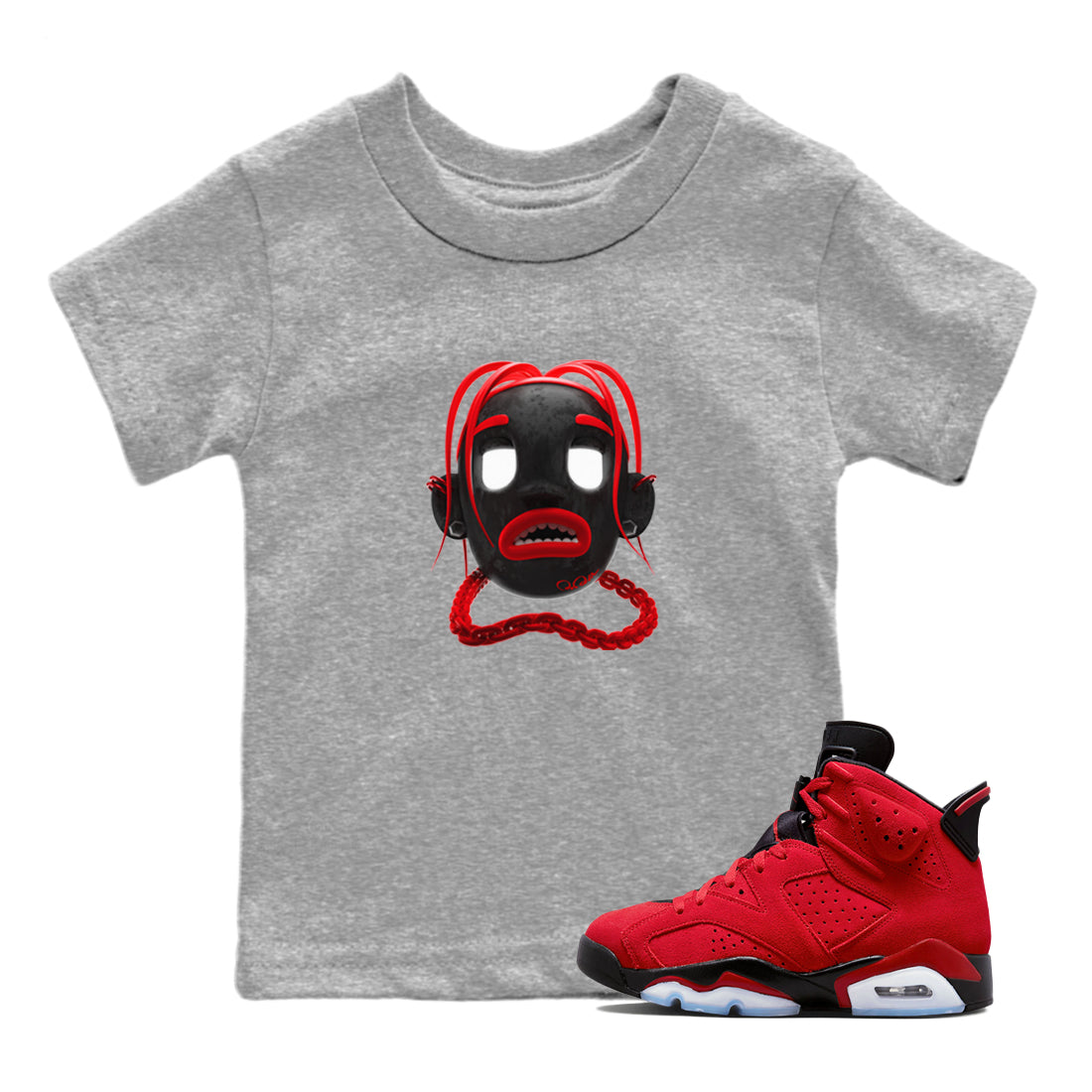 Goosebumps Boy Kids Tops - Air Jordan 6 Toro Bravo