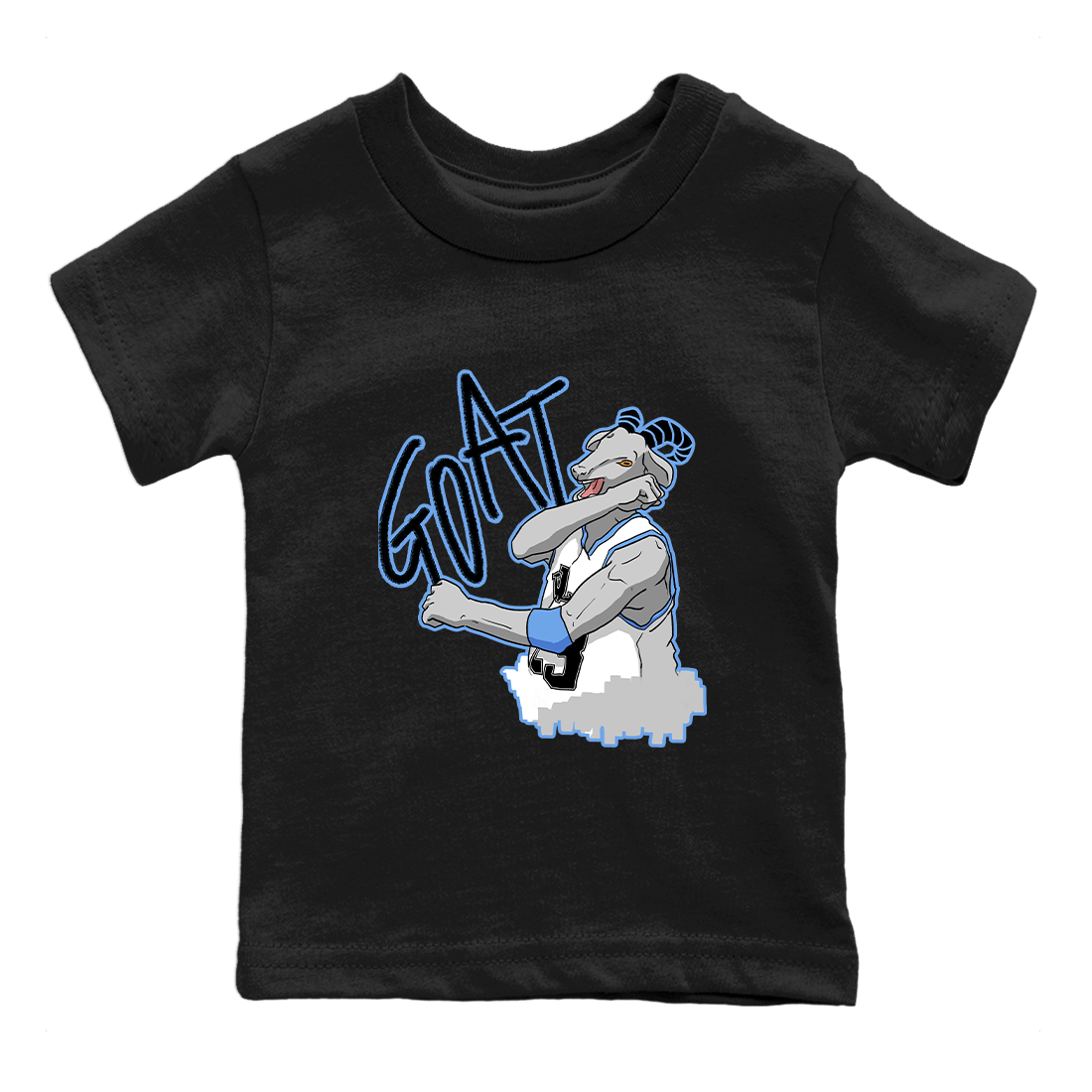 Screaming Goat Kids Tops - Air Jordan 1 UNC Toe