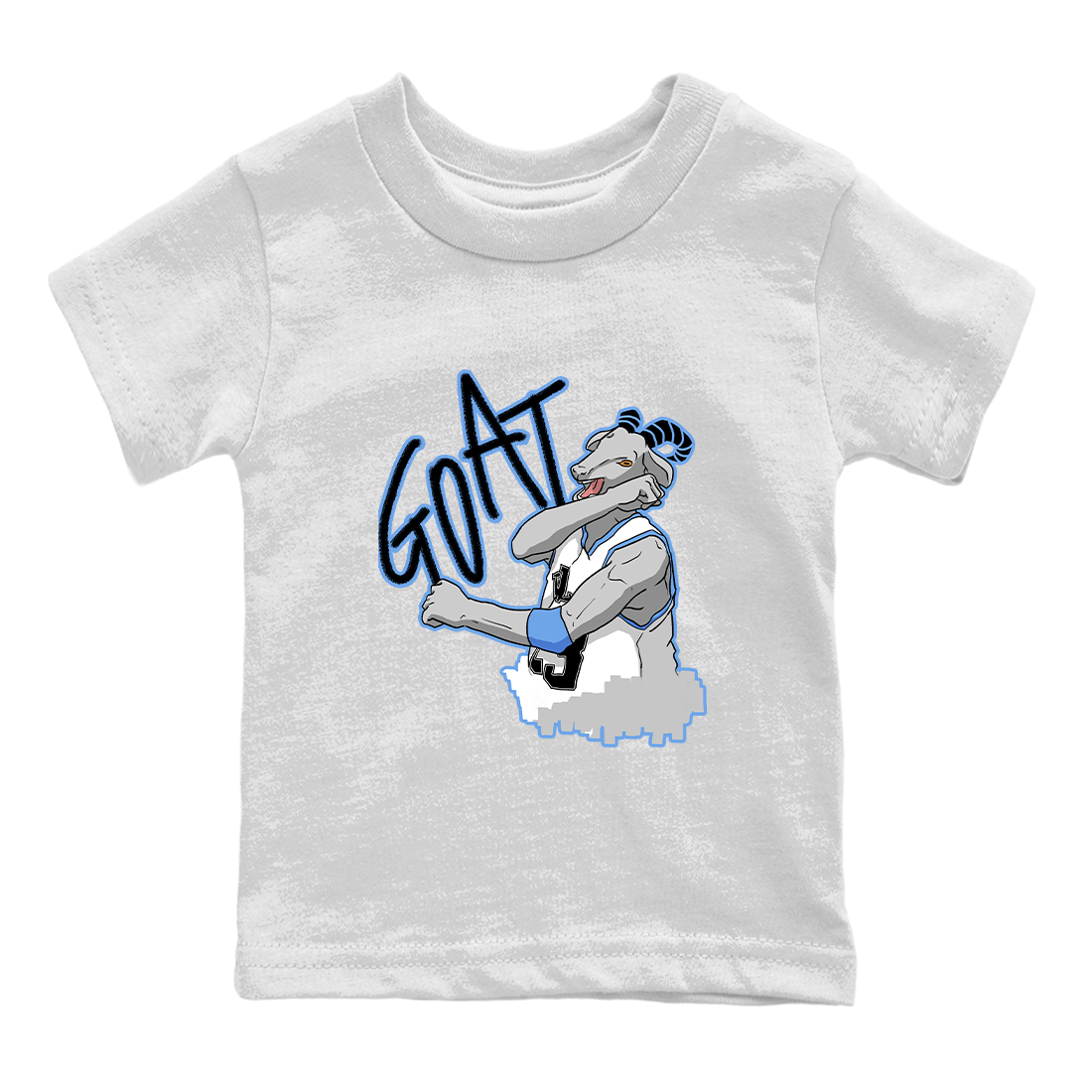 Screaming Goat Kids Tops - Air Jordan 1 UNC Toe