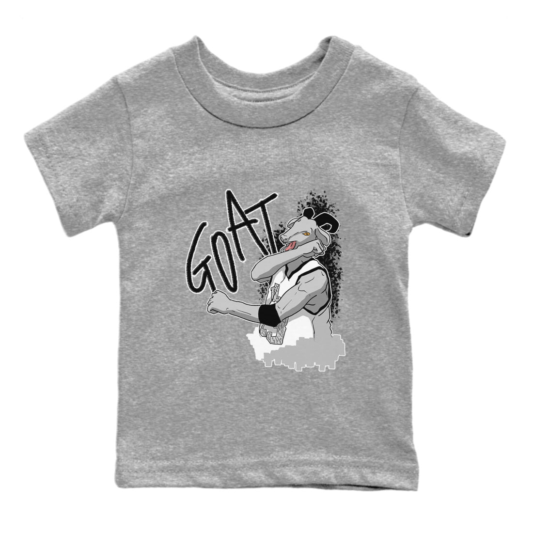 Screaming Goat Kids Tops - Air Jordan 1 White Cement