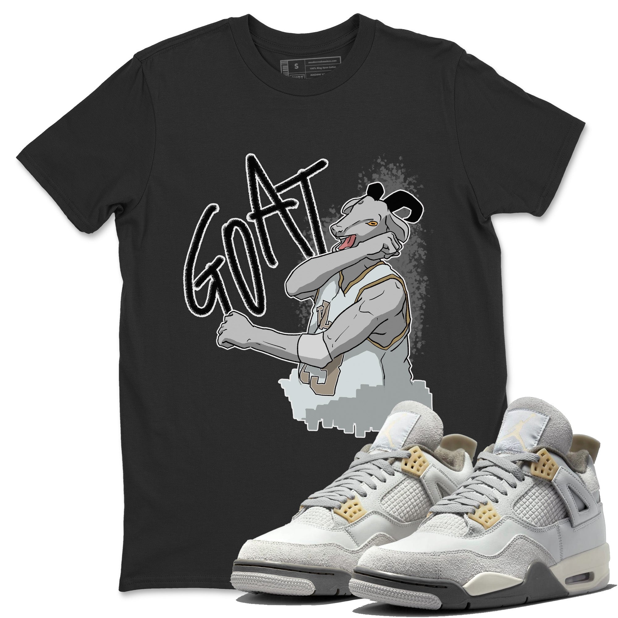 Screaming Goat Unisex Tops - Air Jordan 4 Craft