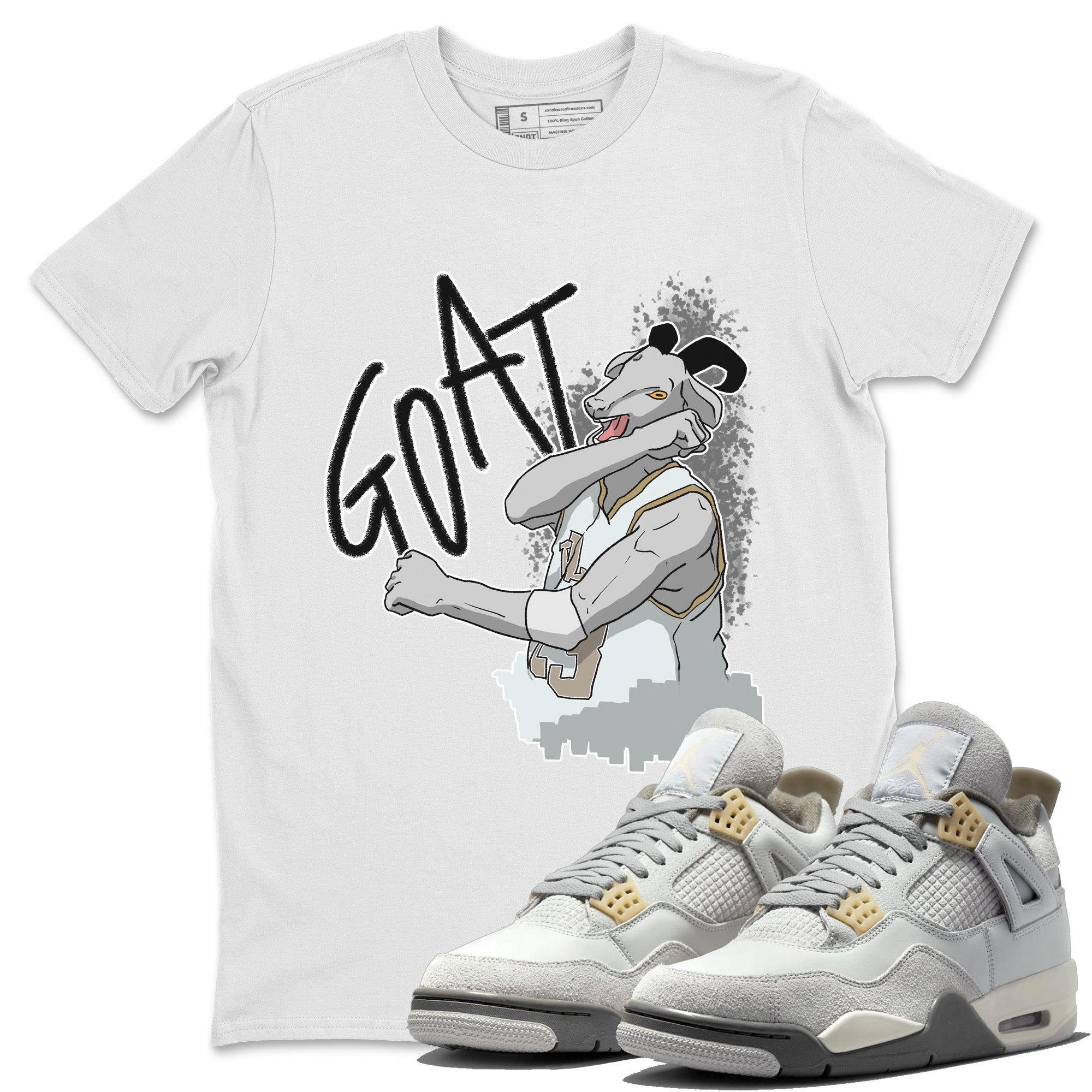Screaming Goat Unisex Tops - Air Jordan 4 Craft