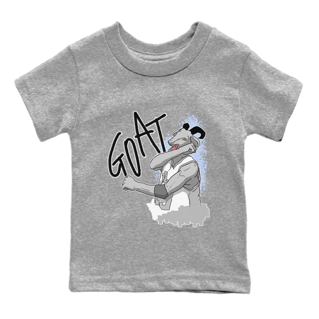 Screaming Goat Kids Tops - Air Jordan 6 Cool Grey