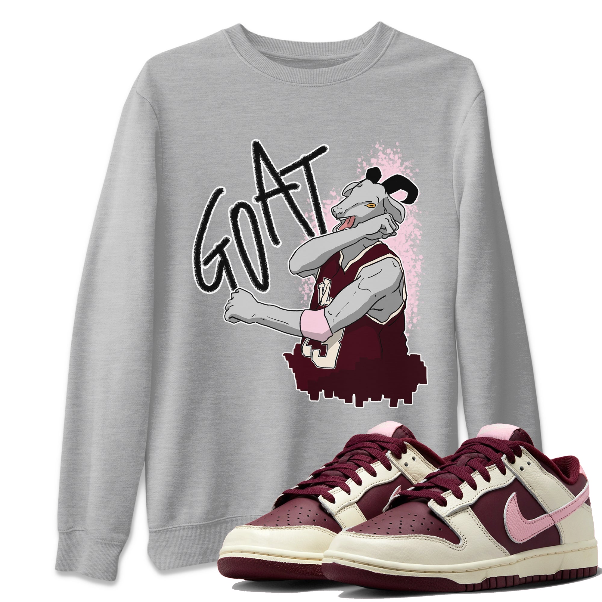 Screaming Goat Unisex Tops - Dunk Valentines Day