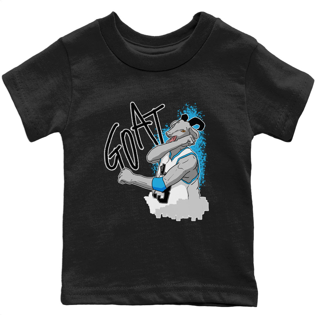 Screaming Goat Kids Tops - Air Jordan 1 Powder Blue