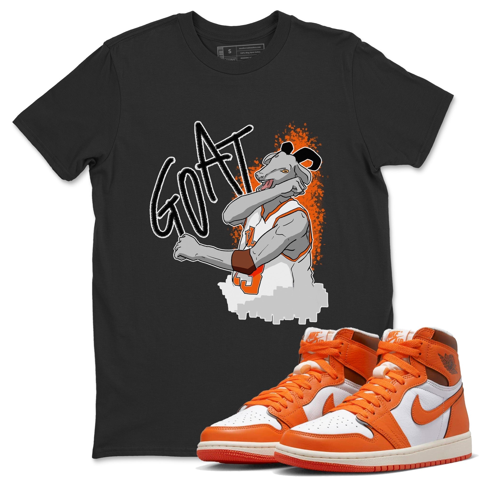 Screaming Goat Unisex Tops - Air Jordan 1 Starfish