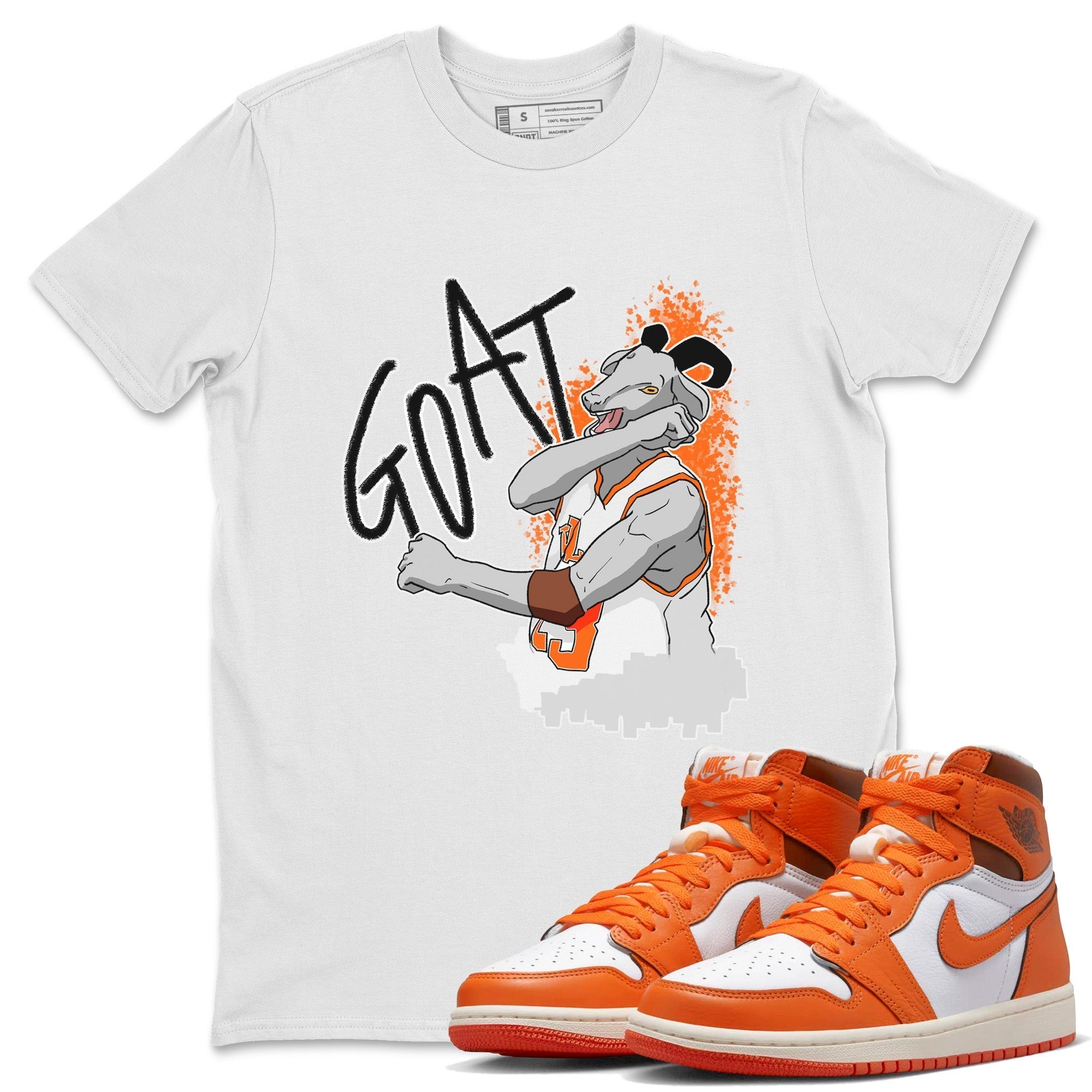 Screaming Goat Unisex Tops - Air Jordan 1 Starfish
