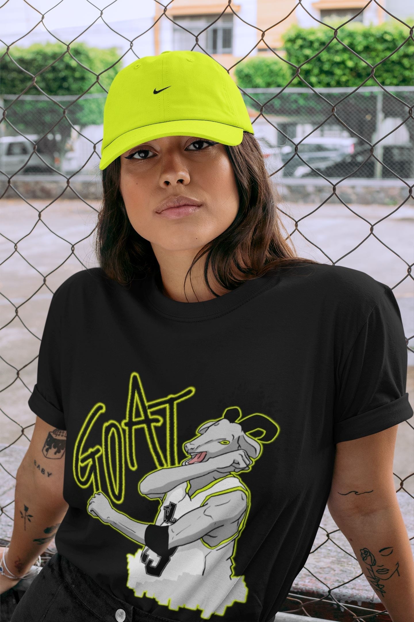 Screaming Goat Unisex Tops - Air Jordan 1 Visionaire