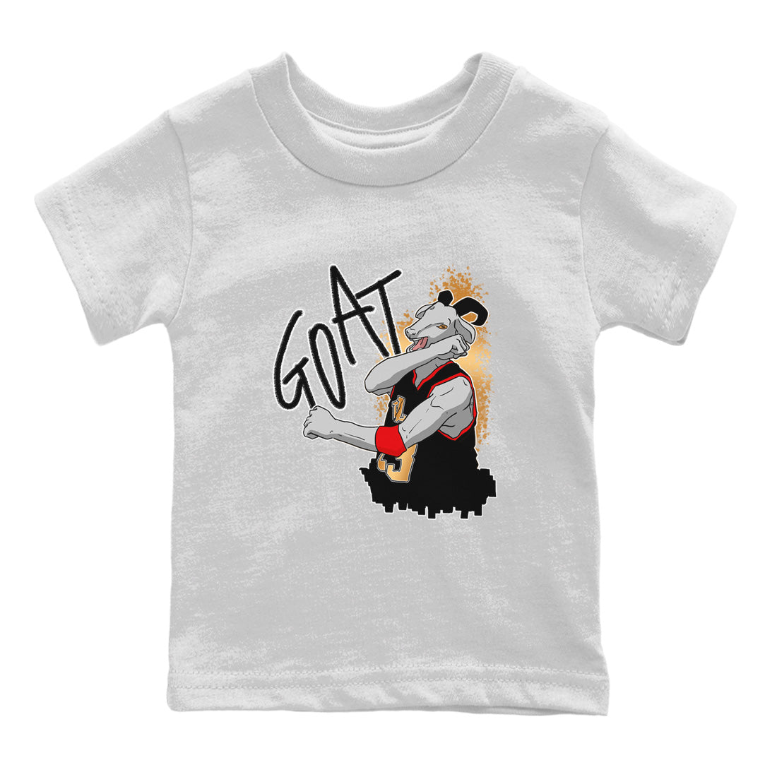 Screaming Goat Kids Tops - Air Jordan 3 Black Gold