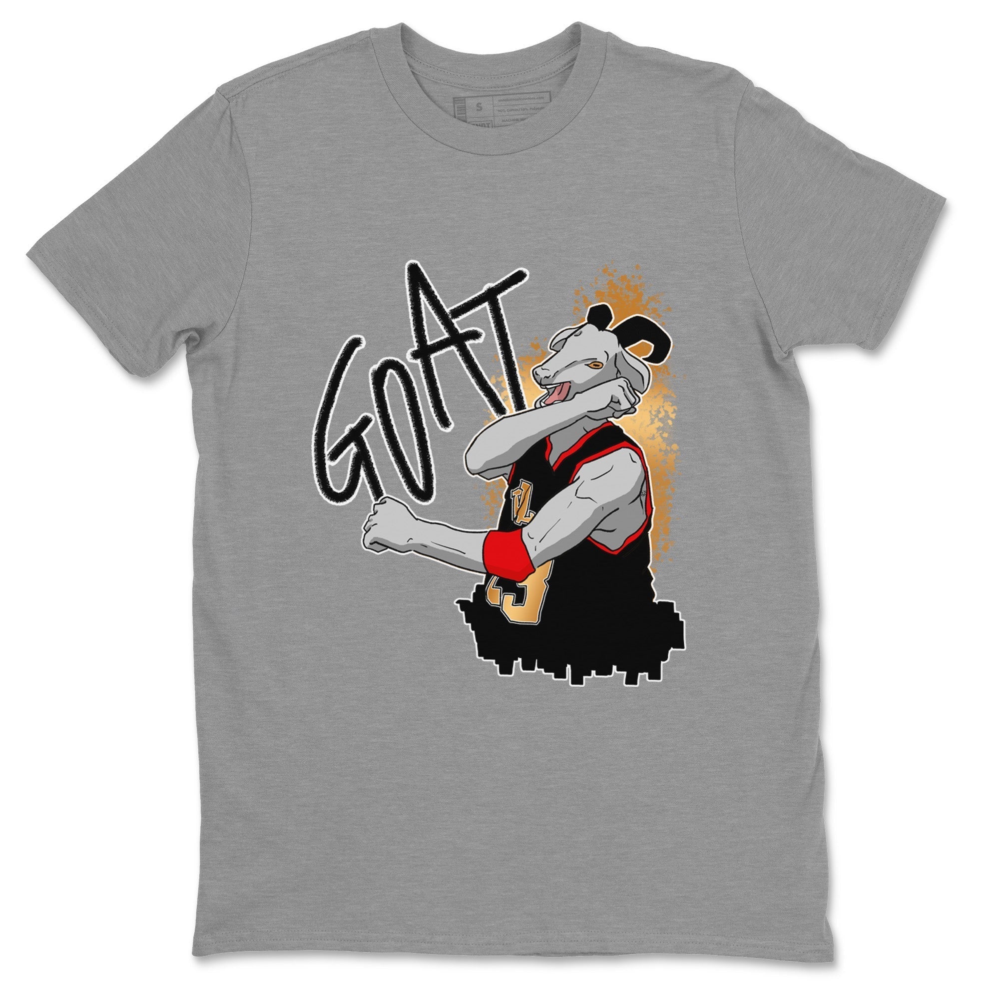 Screaming Goat Unisex Tops - Air Jordan 3 Black Gold