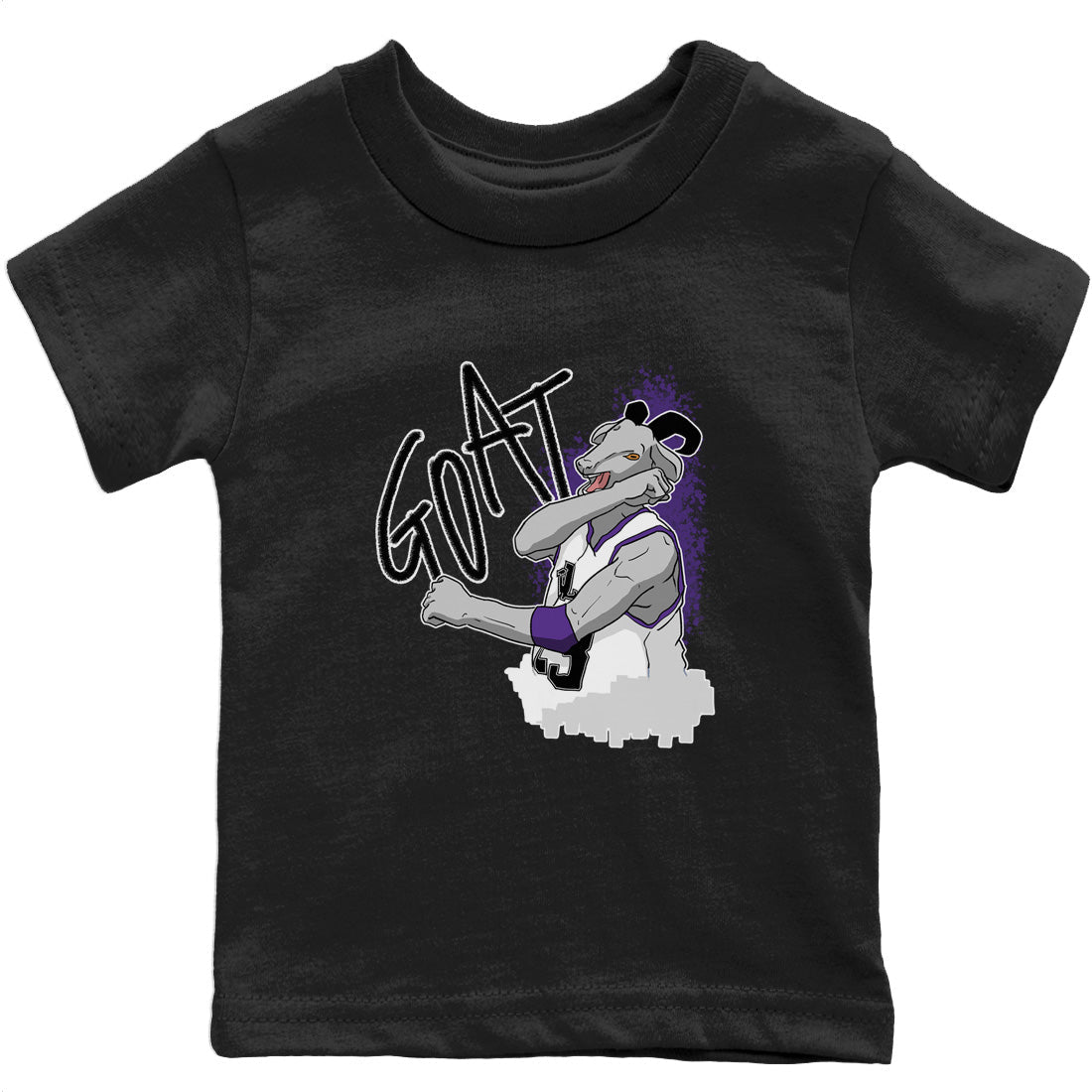 Screaming Goat Kids Tops - Air Jordan 3 Dark Iris