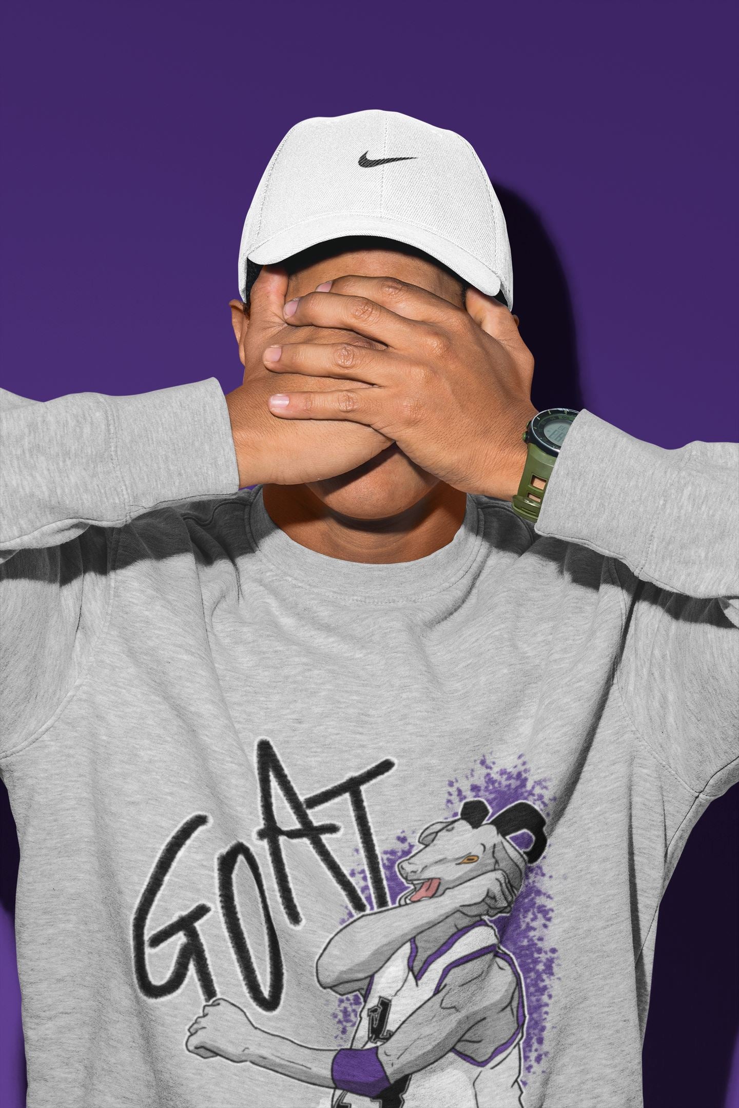 Screaming Goat Unisex Tops - Air Jordan 3 Dark Iris