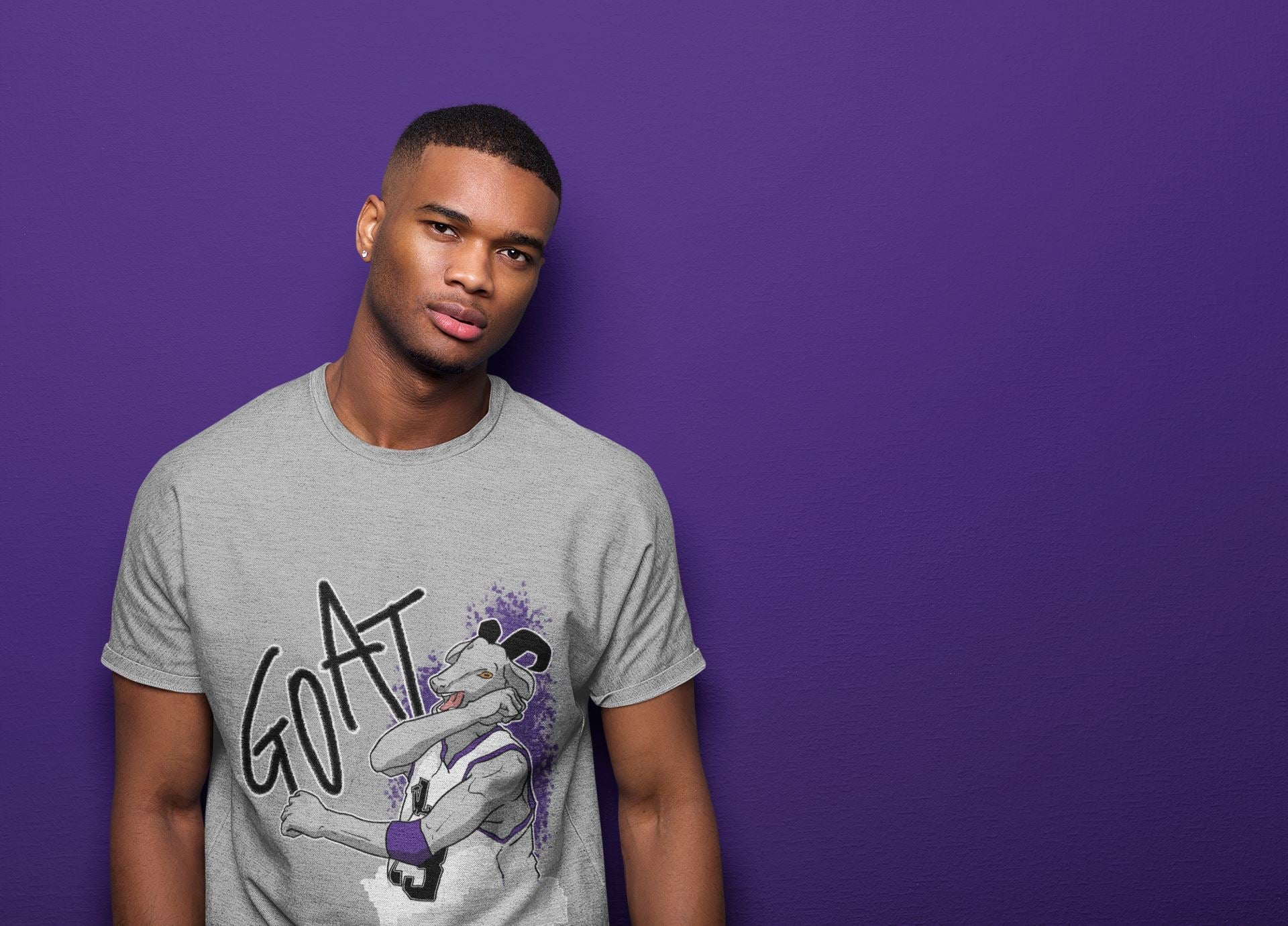 Screaming Goat Unisex Tops - Air Jordan 3 Dark Iris