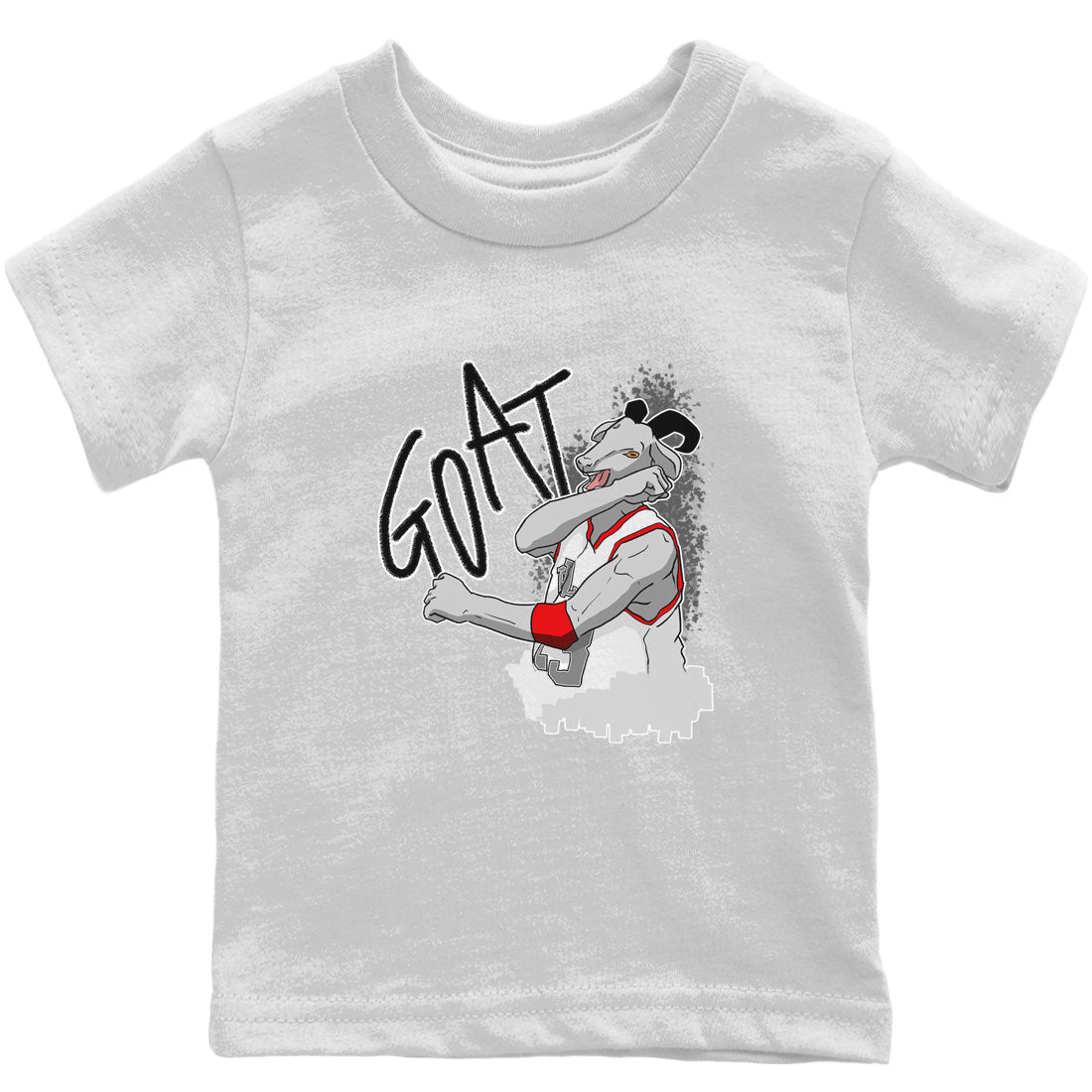 Screaming Goat Kids Tops - Air Jordan 3 Fire Red