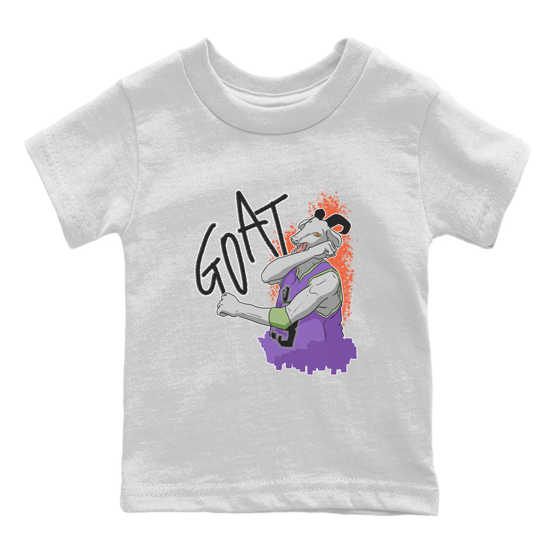 Screaming Goat Kids Tops - Air Jordan 4 Canyon Purple