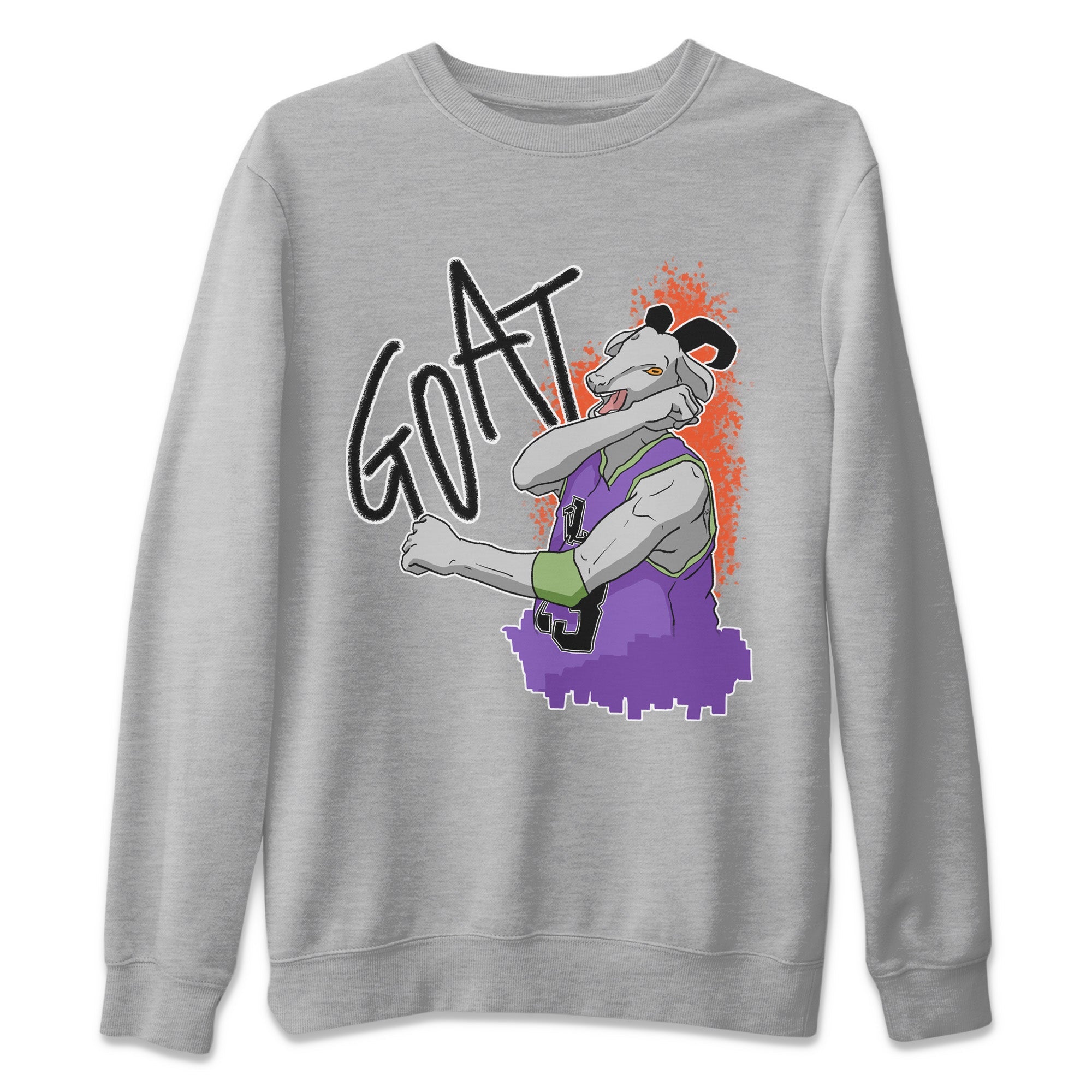 Screaming Goat Unisex Tops - Air Jordan 4 Canyon Purple