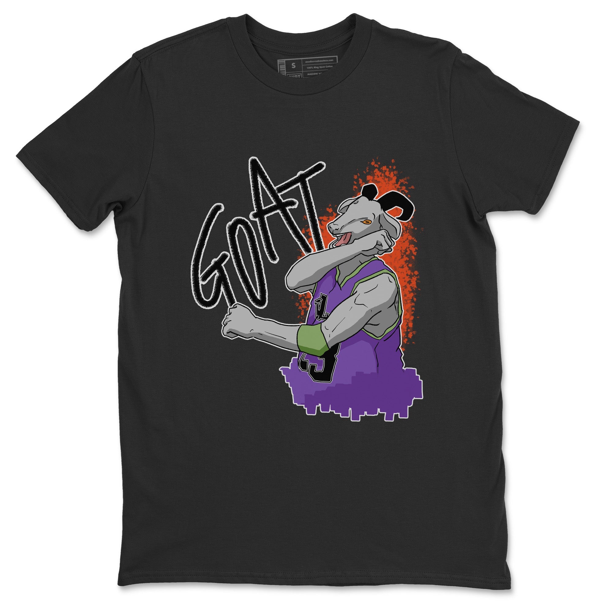 Screaming Goat Unisex Tops - Air Jordan 4 Canyon Purple